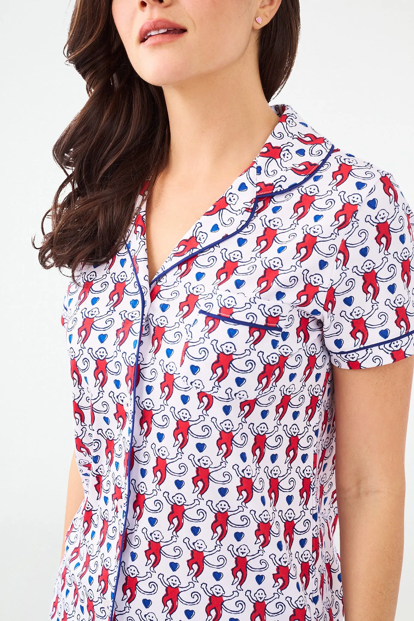 Lovely Monkey Polo Pajamas sold by Roller Rabbit product image thumbnail 2