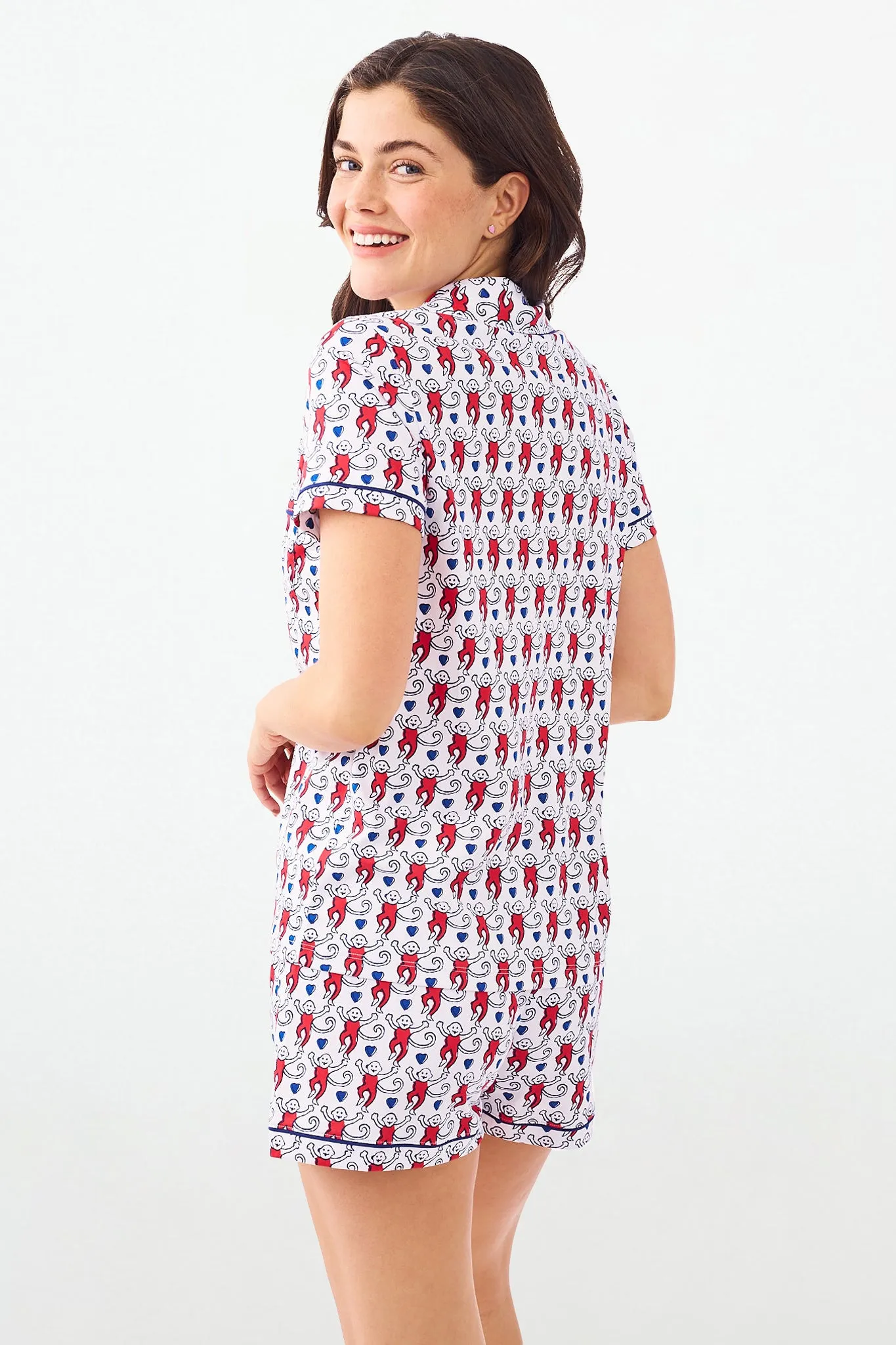 Lovely Monkey Polo Pajamas sold by Roller Rabbit product image thumbnail 4