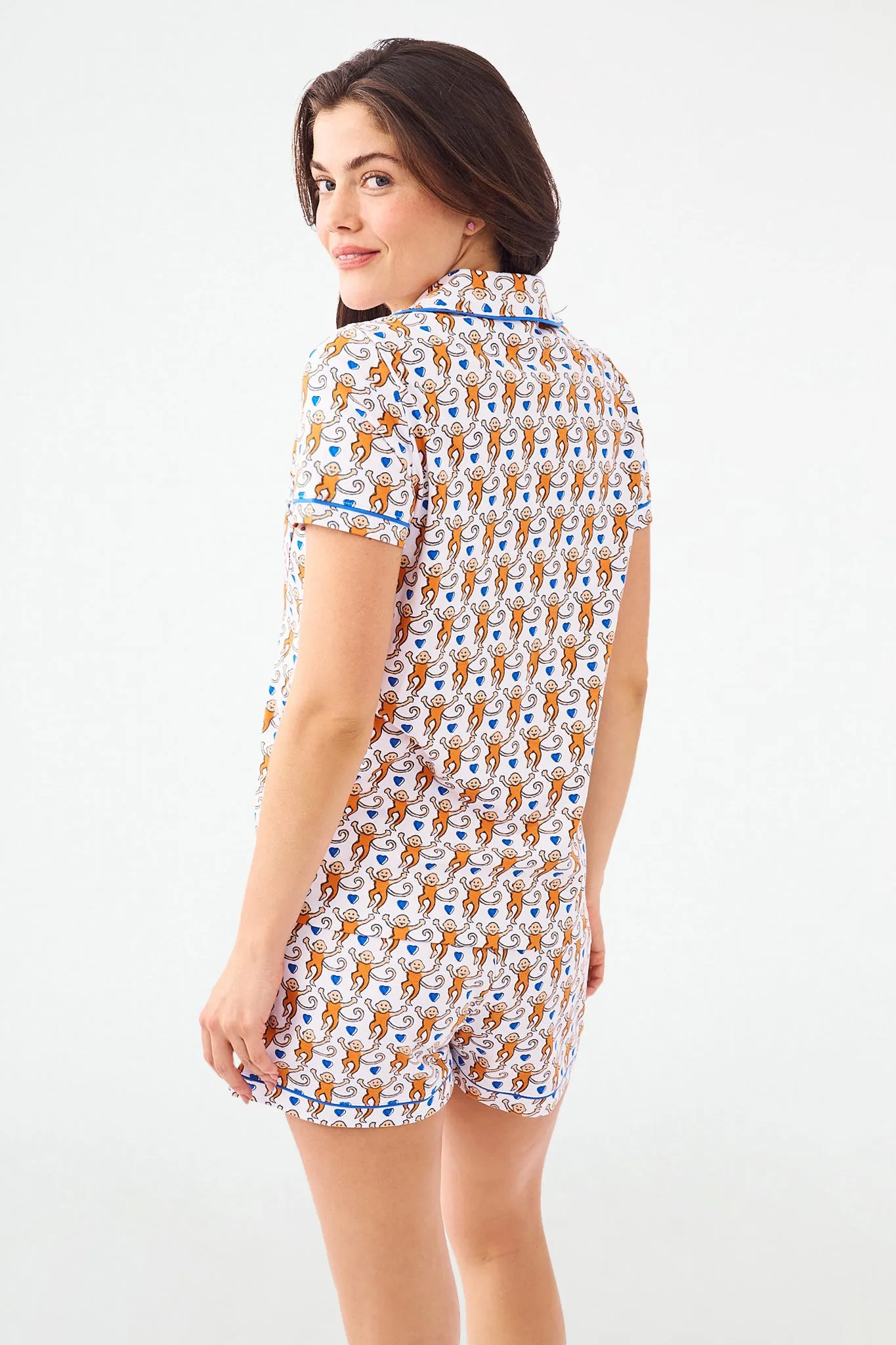 Lovely Monkey Polo Pajamas sold by Roller Rabbit product image thumbnail 4