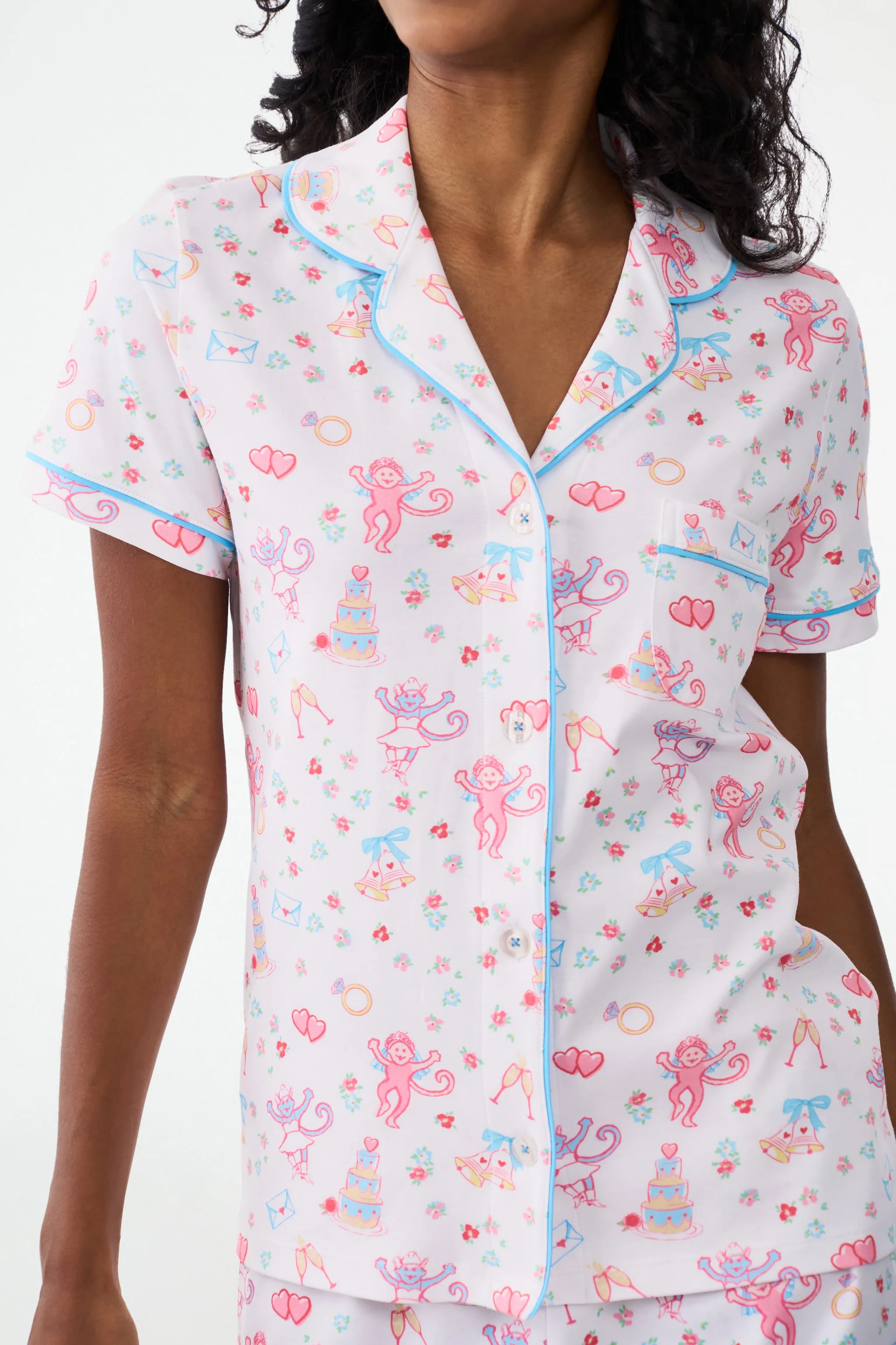 Monkey Said Yes Polo Pajamas sold by Roller Rabbit product image thumbnail 2