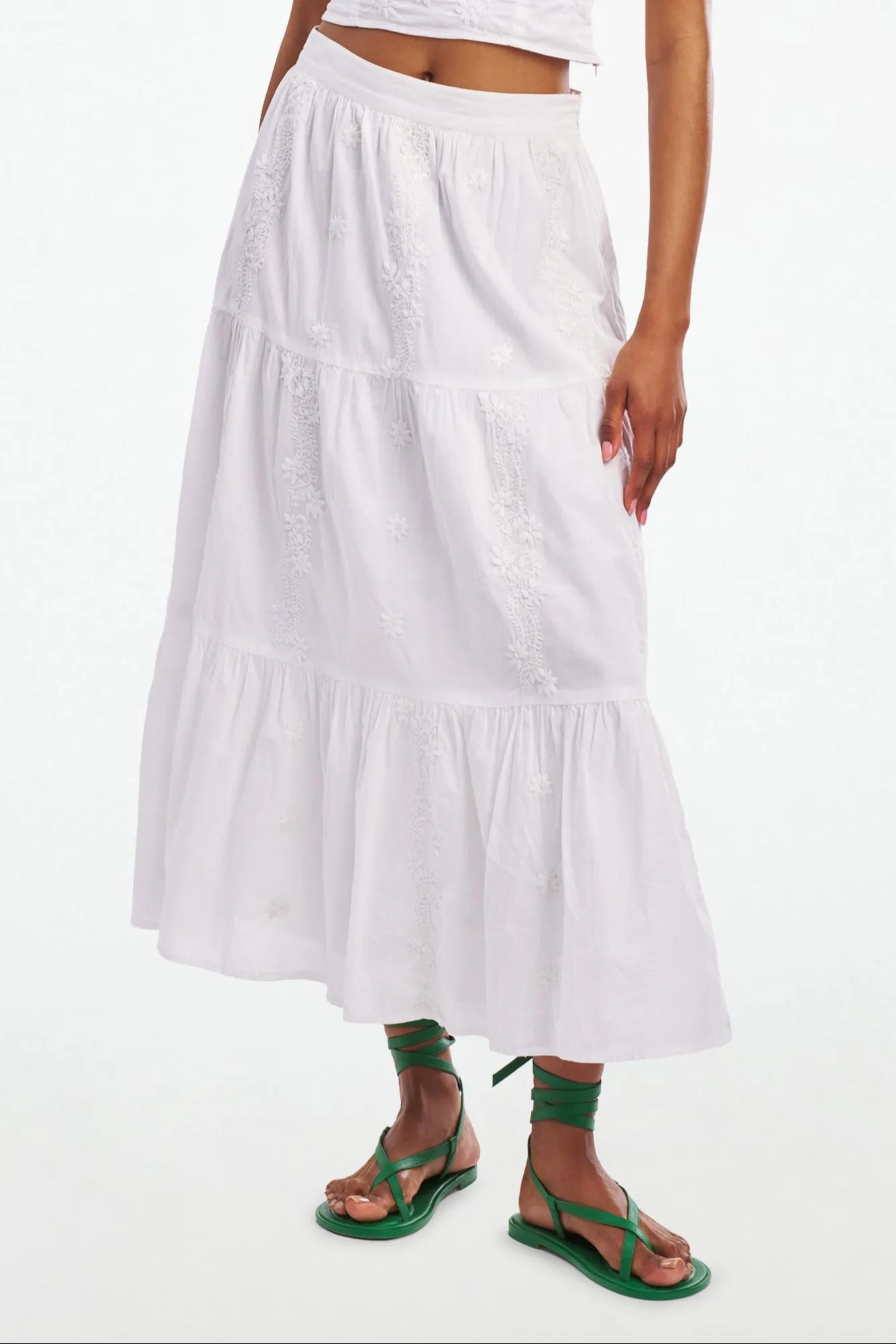 Vanna Embroidery Carlisa Skirt sold by Roller Rabbit