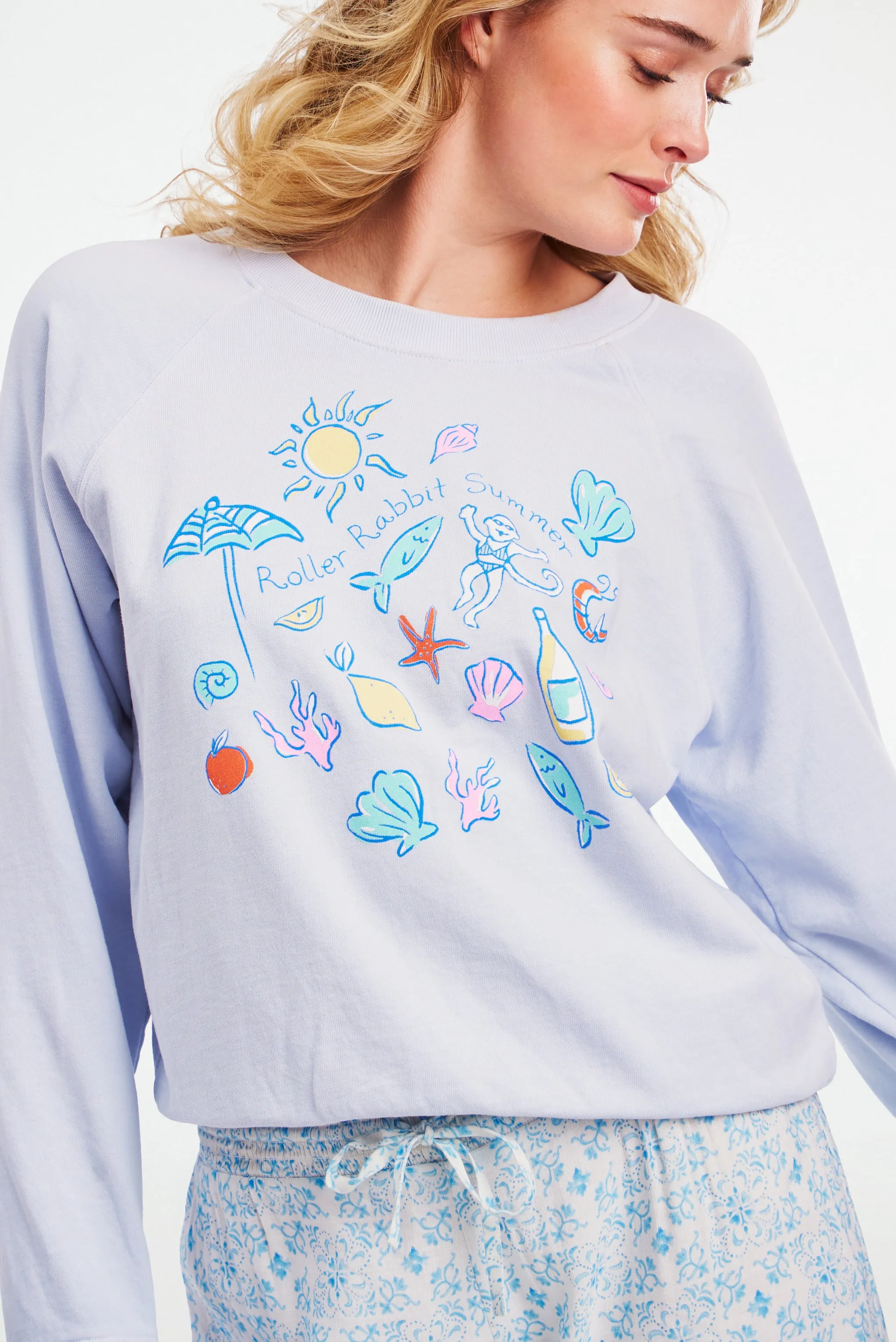 By The Sea Classic Crewneck sold by Roller Rabbit product image thumbnail 4