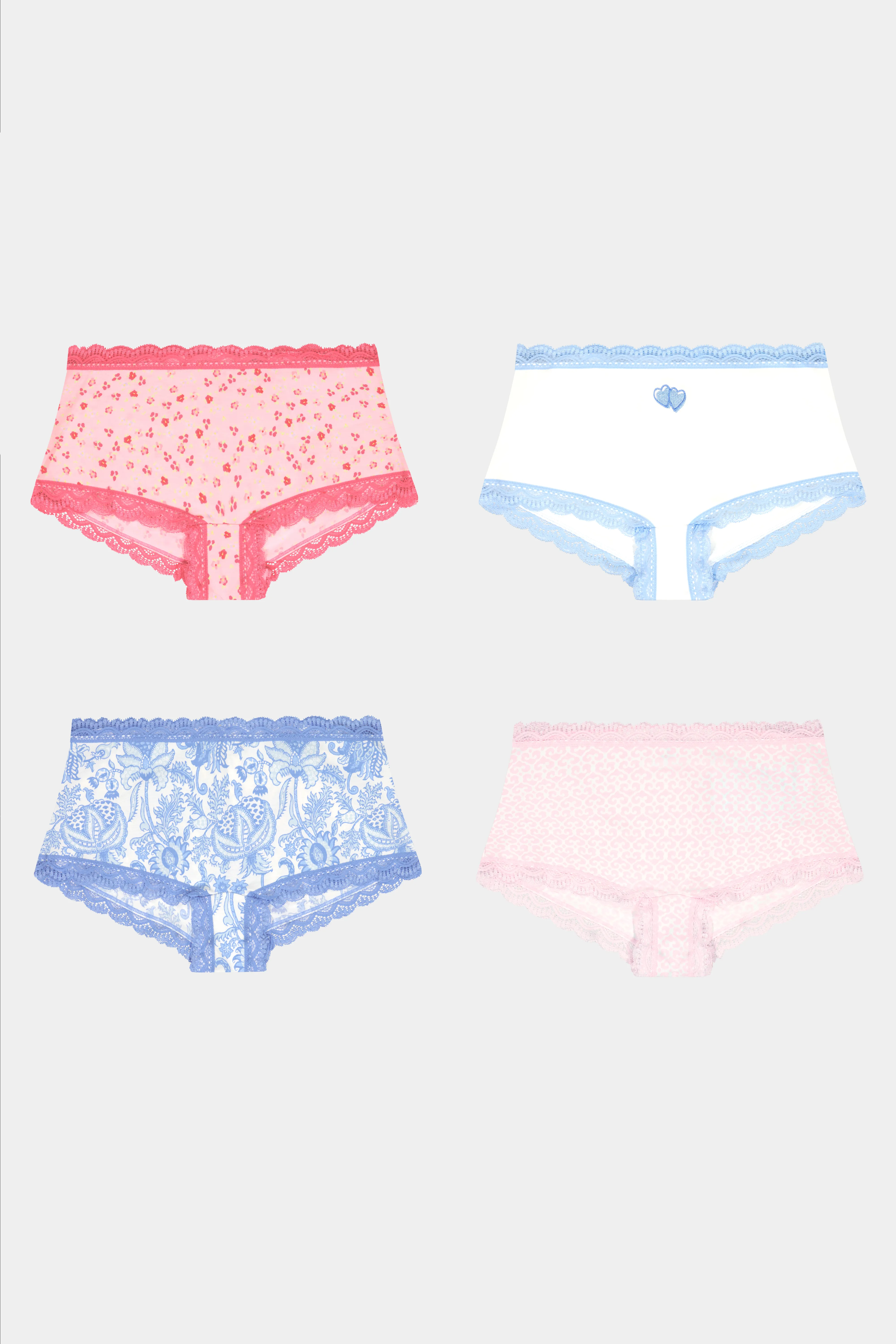 Pastel Core Boyshort 4 Pack sold by Roller Rabbit