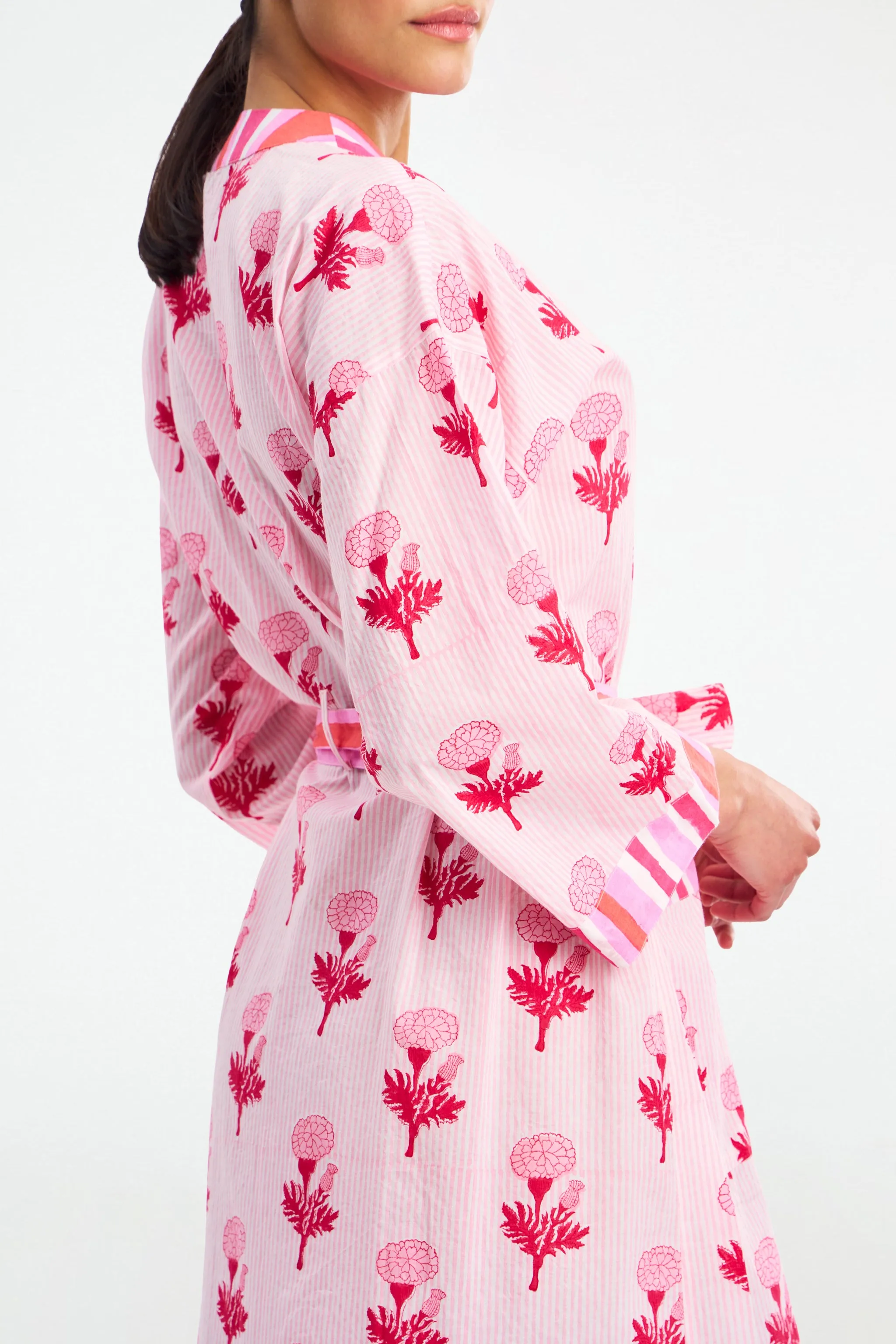 Marigold Stripe Summer Robe sold by Roller Rabbit product image thumbnail 2