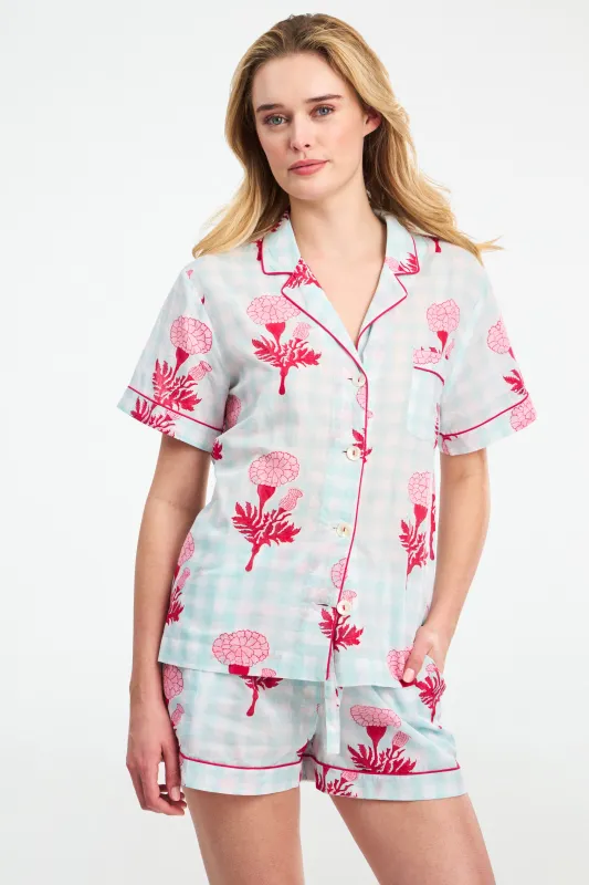 Marigold Gingham Livy Set sold by Roller Rabbit