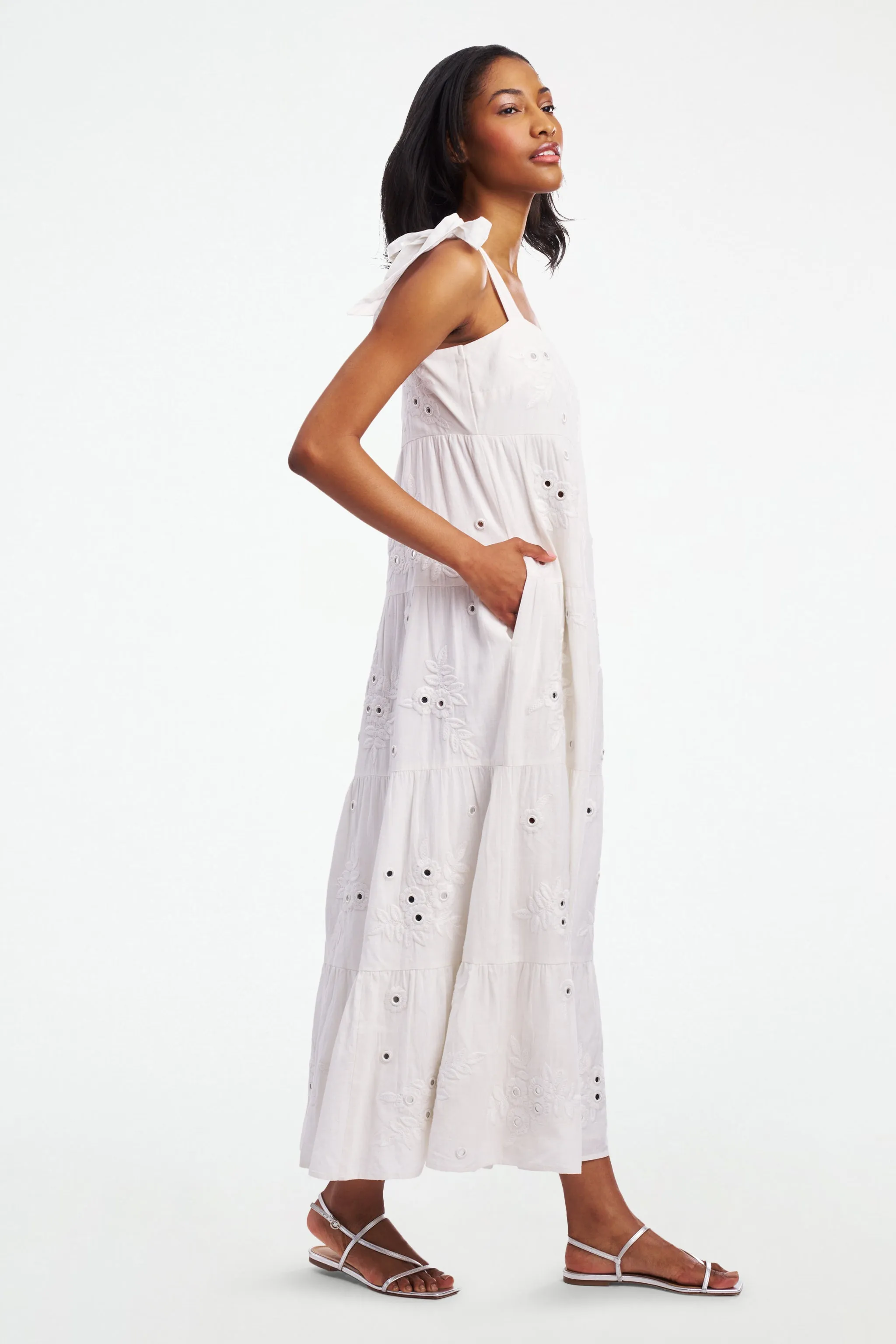 Gloriosa Embroidery Ester Dress sold by Roller Rabbit product image thumbnail 4