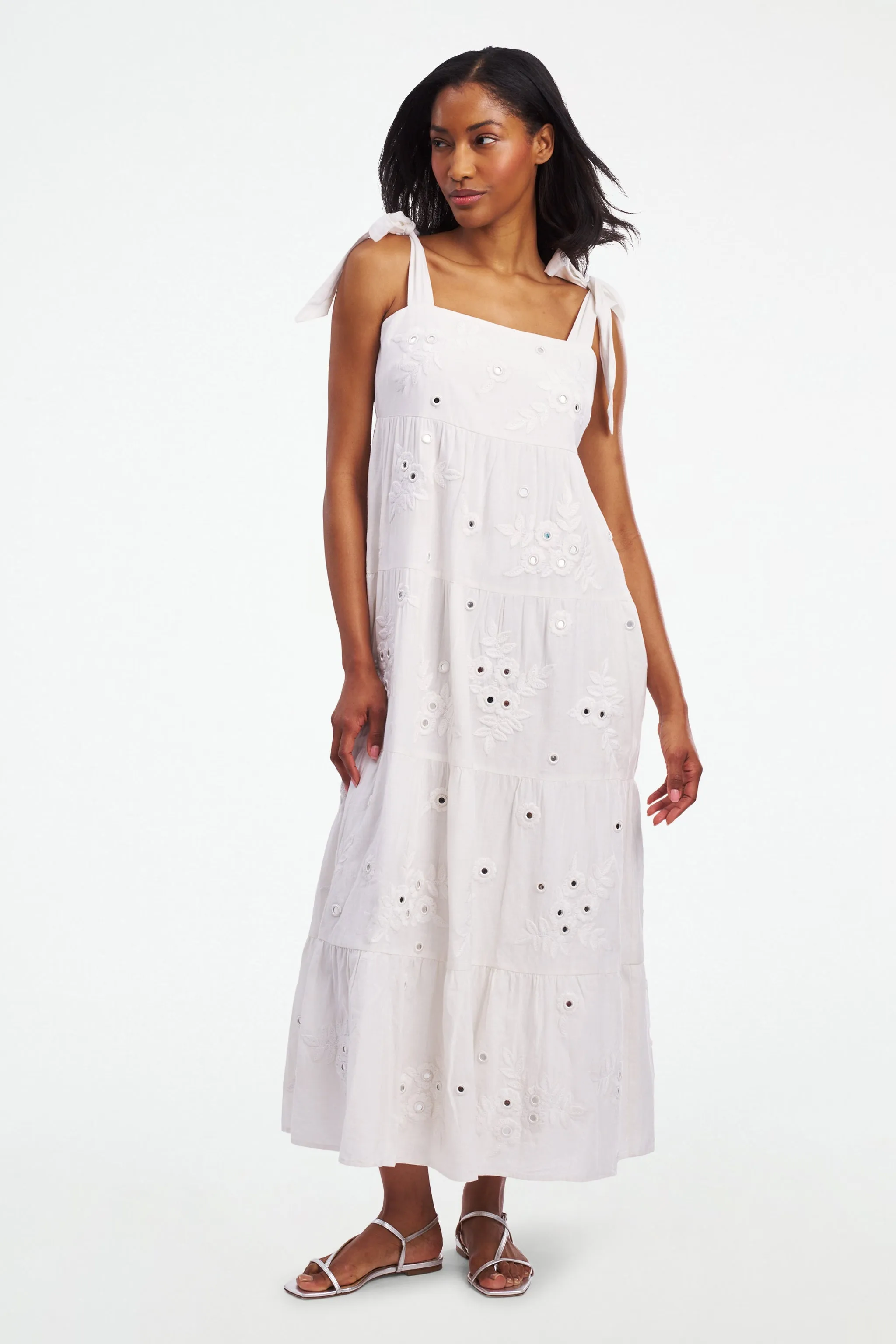 Gloriosa Embroidery Ester Dress sold by Roller Rabbit product image thumbnail 2