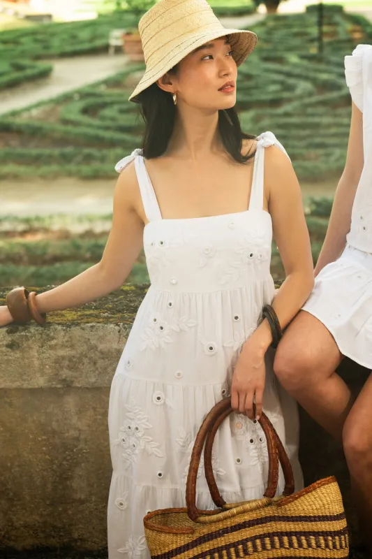 Gloriosa Embroidery Ester Dress sold by Roller Rabbit