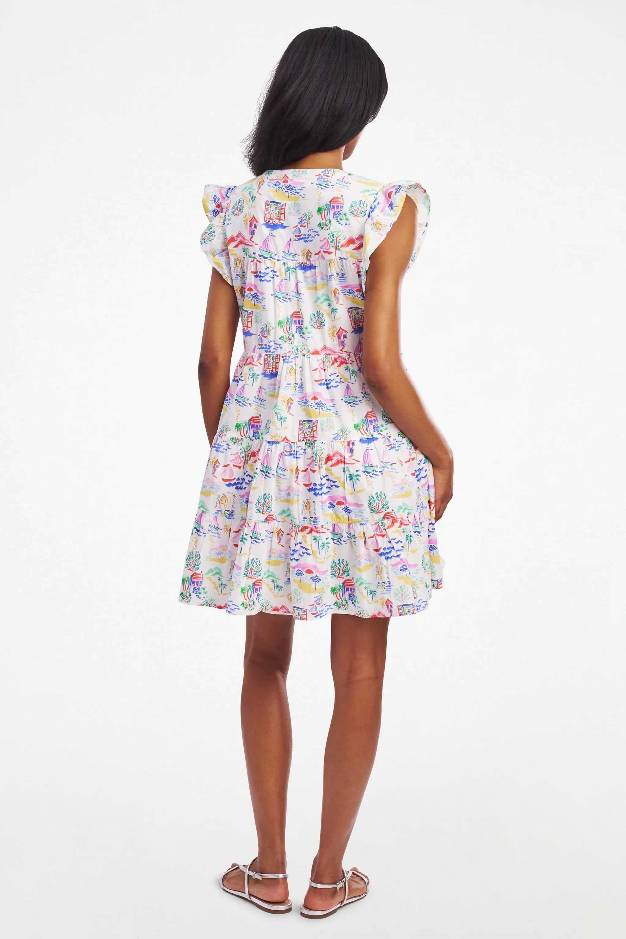 Riviera Scenic Pippa Dress sold by Roller Rabbit product image thumbnail 5