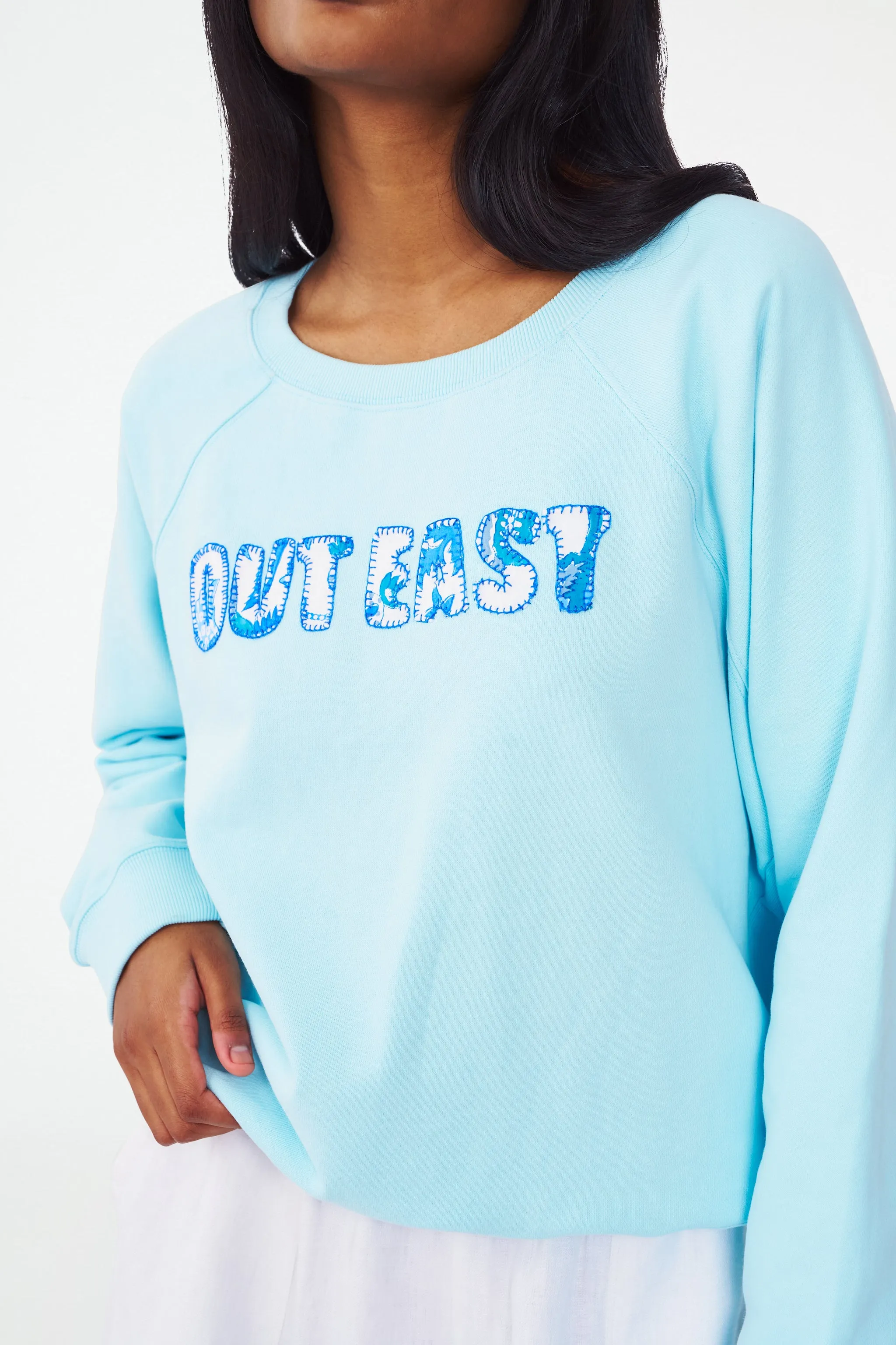 Out East Applique Crewneck sold by Roller Rabbit