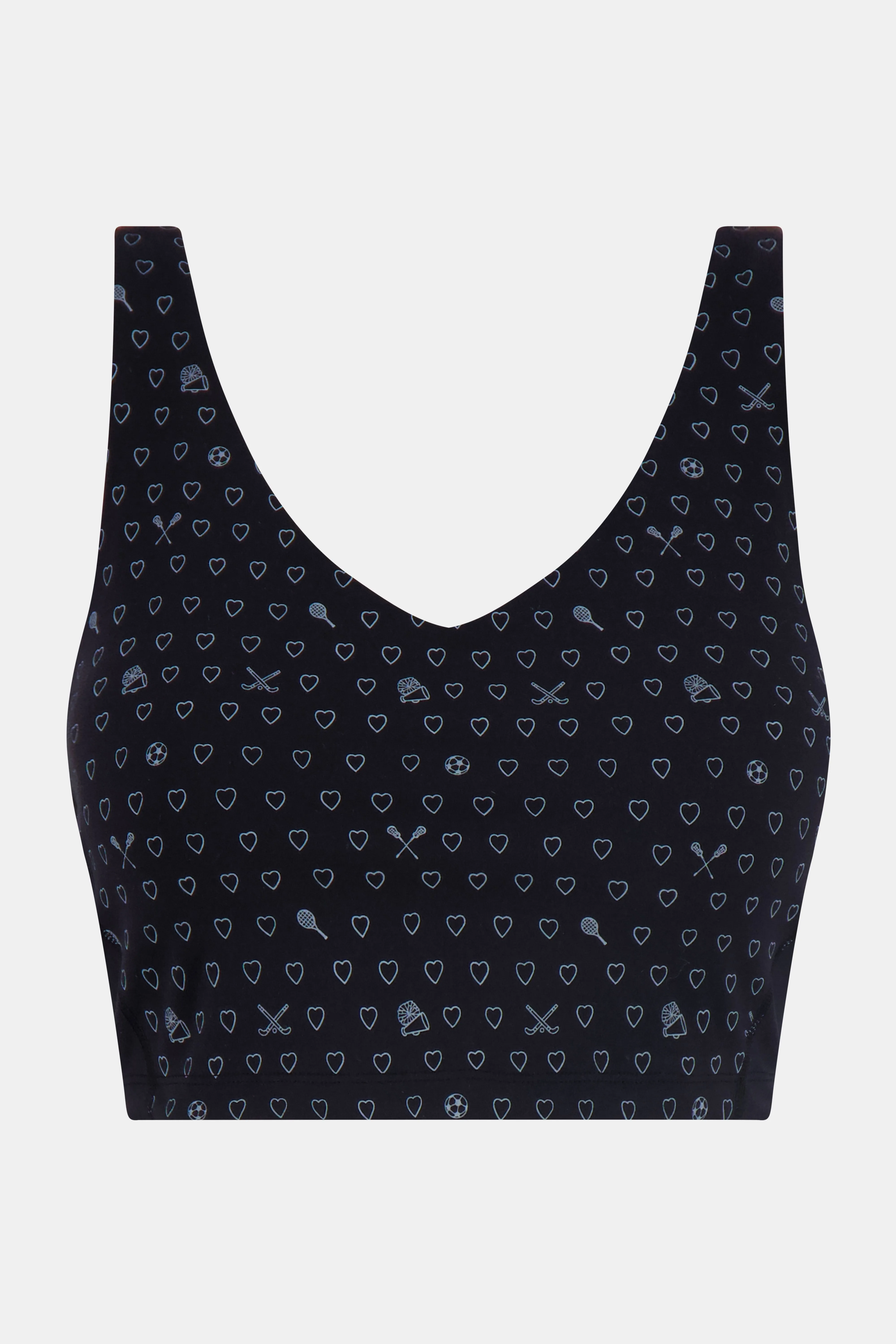 Sporty Hearts Caty Cropped Tank sold by Roller Rabbit product image thumbnail 2