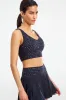 Sporty Hearts Caty Cropped Tank sold by Roller Rabbit