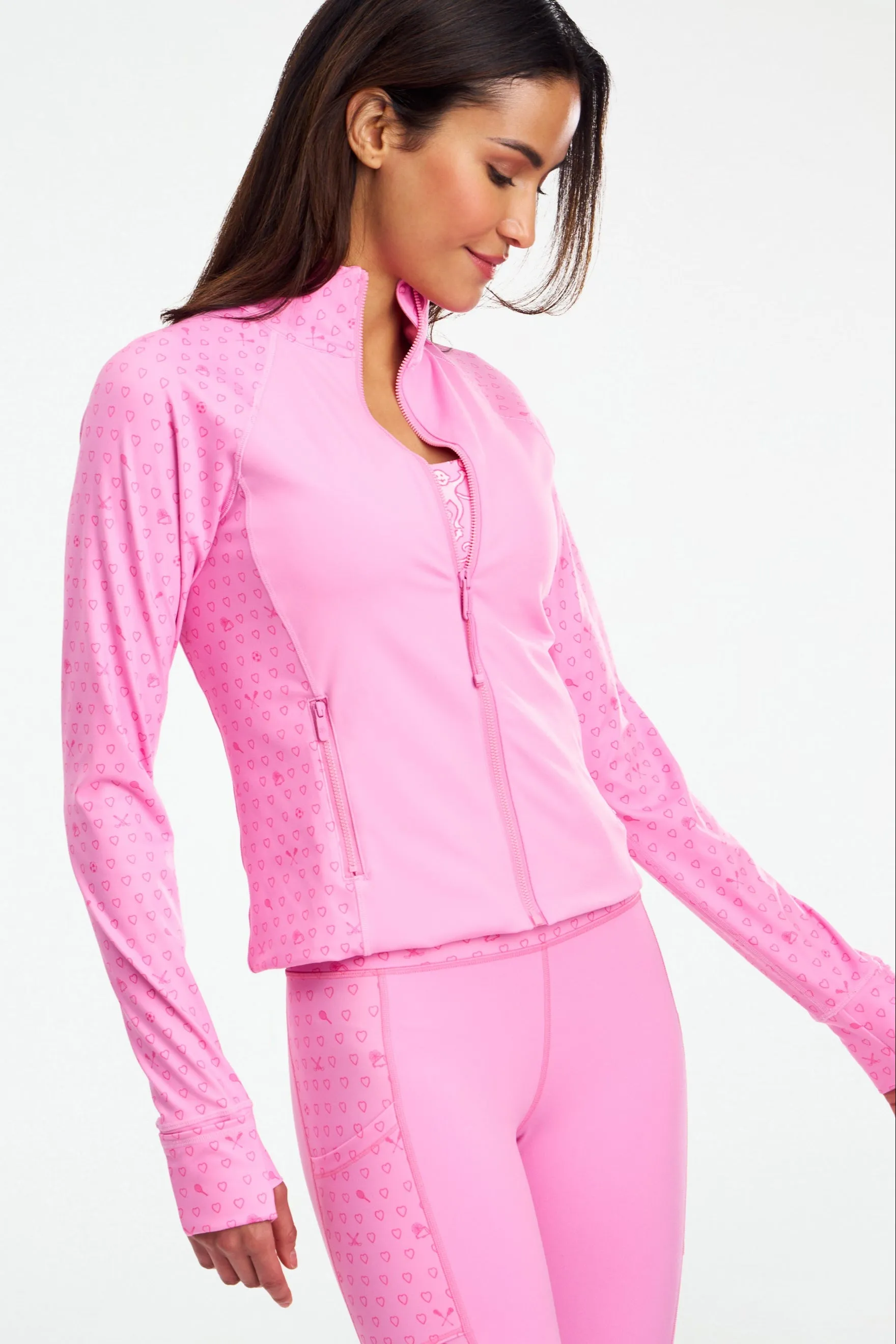 Sporty Hearts Harper Jacket sold by Roller Rabbit