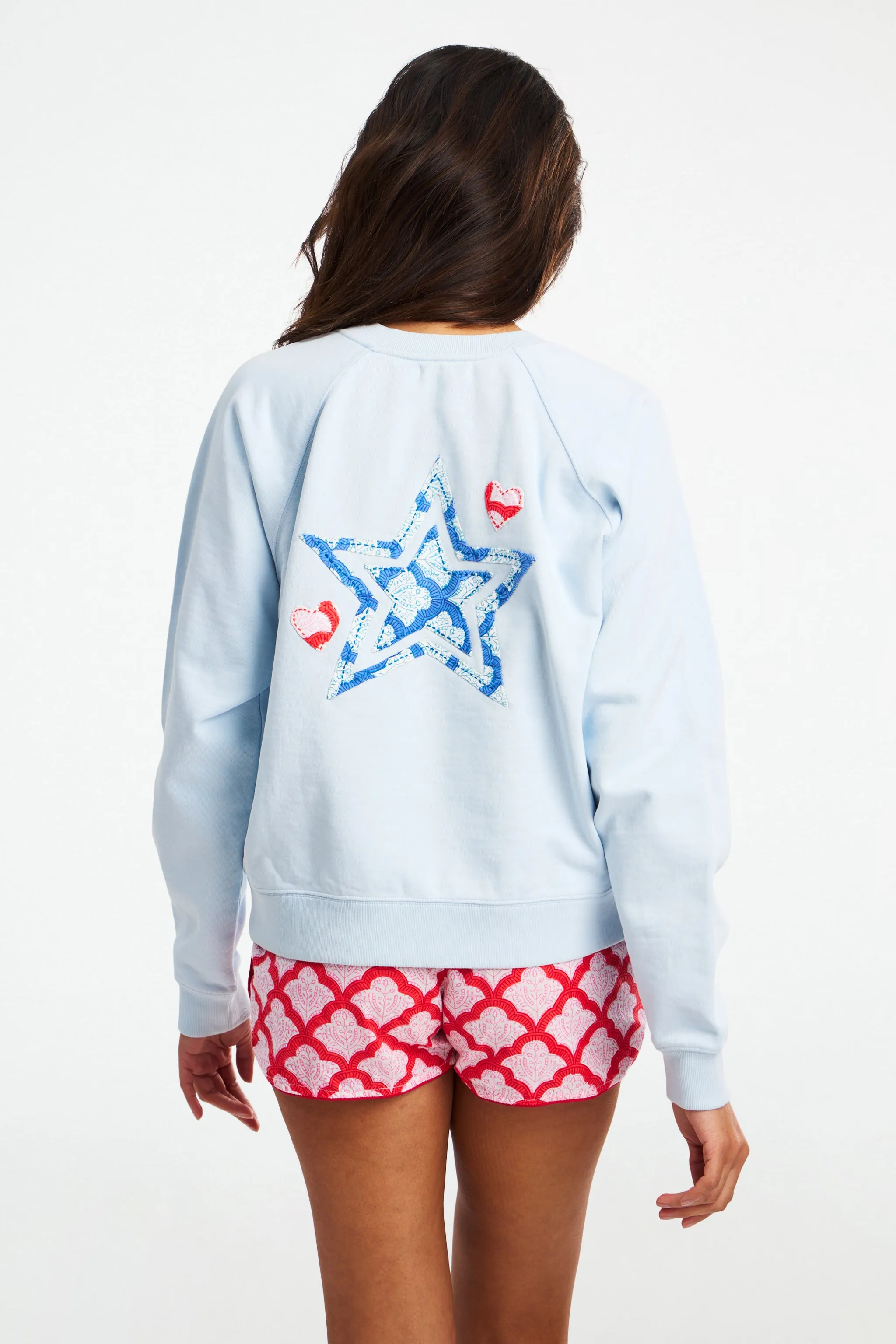 Jemina Star Applique Crewneck sold by Roller Rabbit product image thumbnail 2