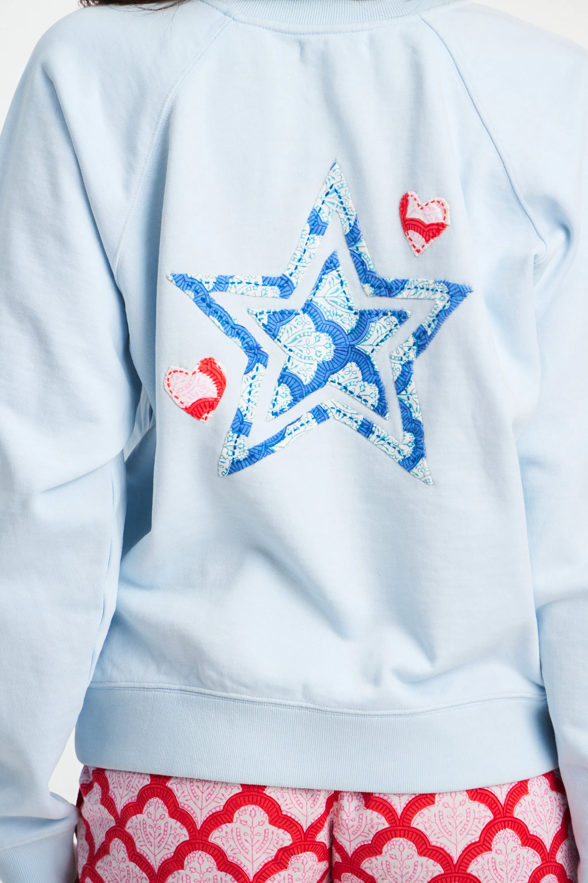 Jemina Star Applique Crewneck sold by Roller Rabbit product image thumbnail 5
