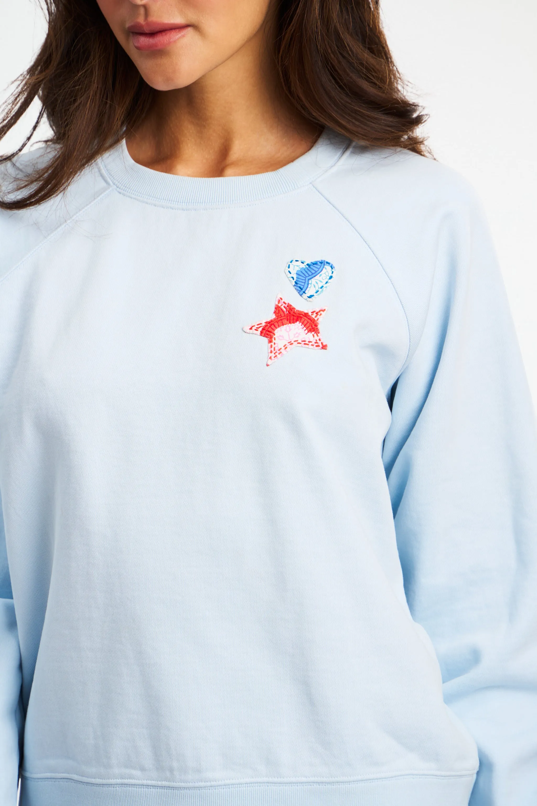 Jemina Star Applique Crewneck sold by Roller Rabbit product image thumbnail 3