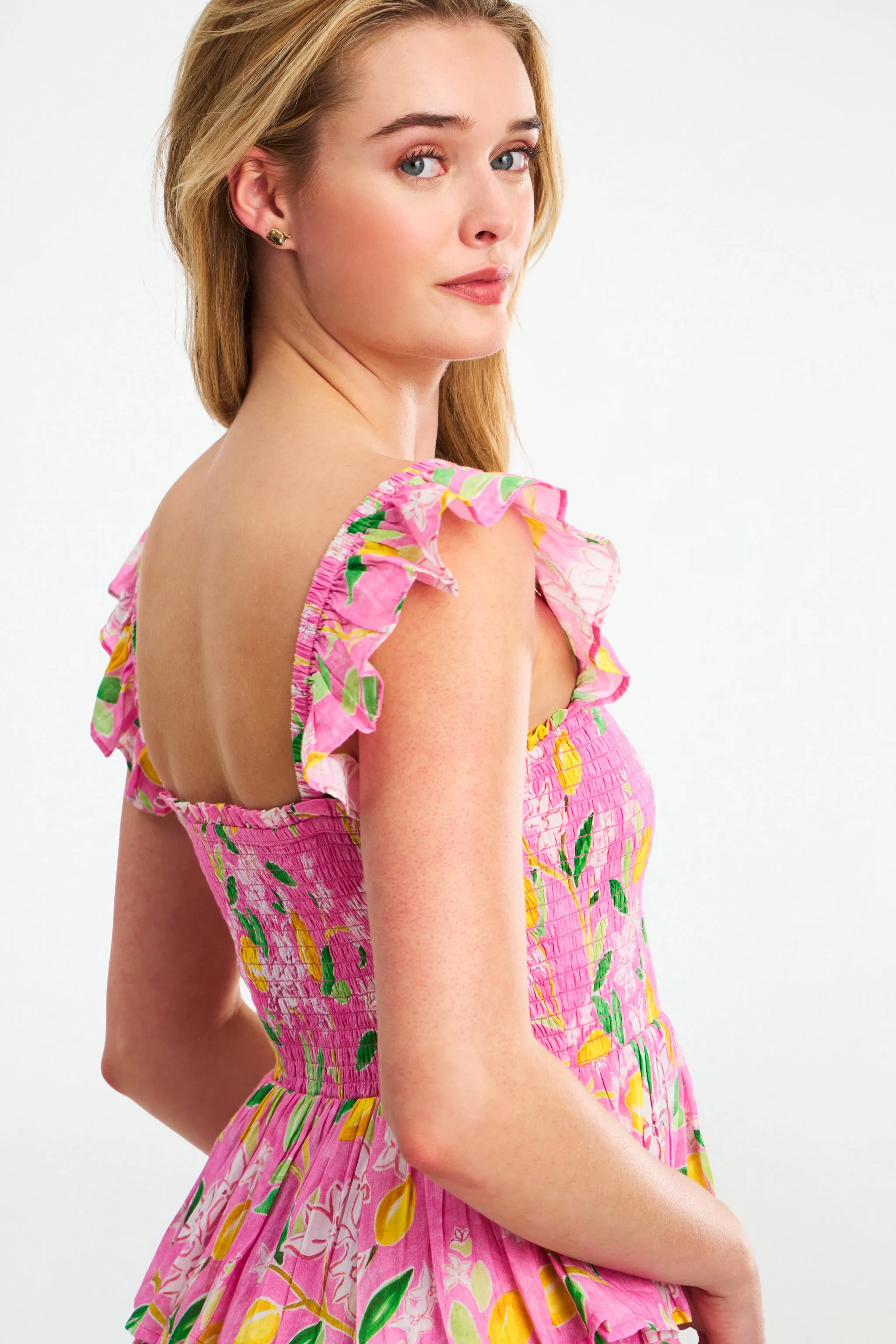 Lemon Blossom Romilly Dress sold by Roller Rabbit product image thumbnail 3