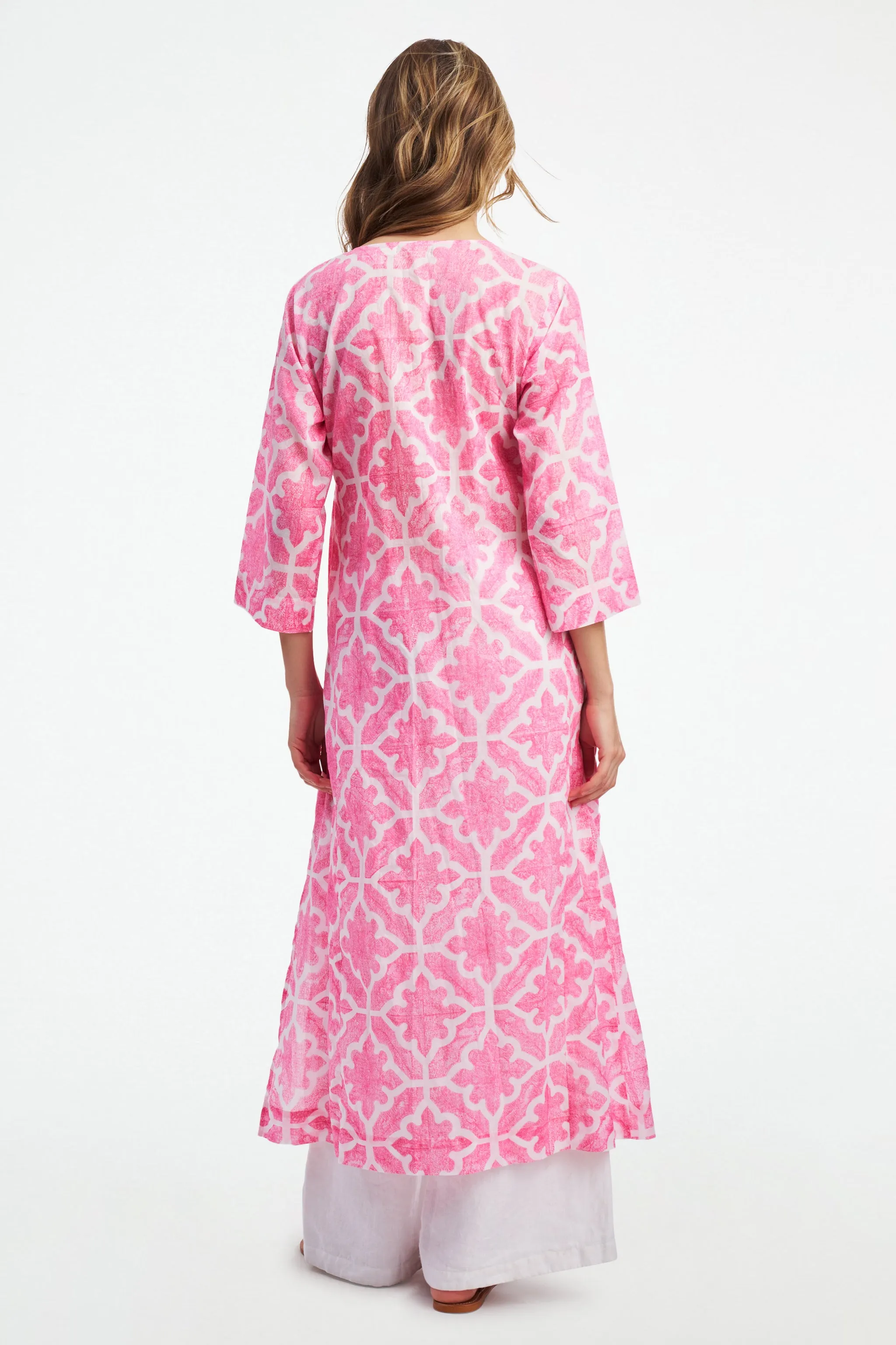 Monaco Pool Anu Long Kurta sold by Roller Rabbit product image thumbnail 5