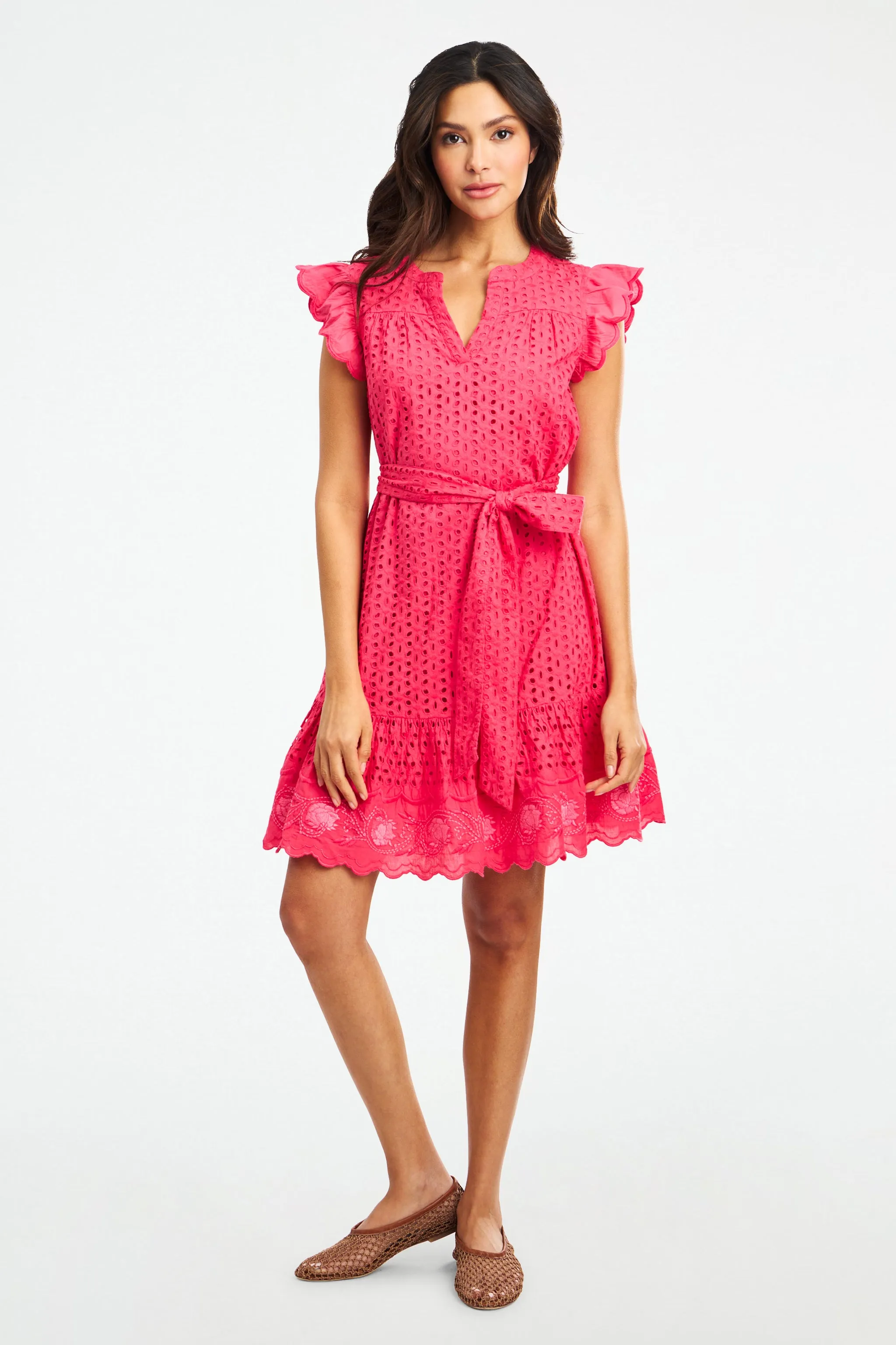 Malina Eyelet Ozra Dress sold by Roller Rabbit