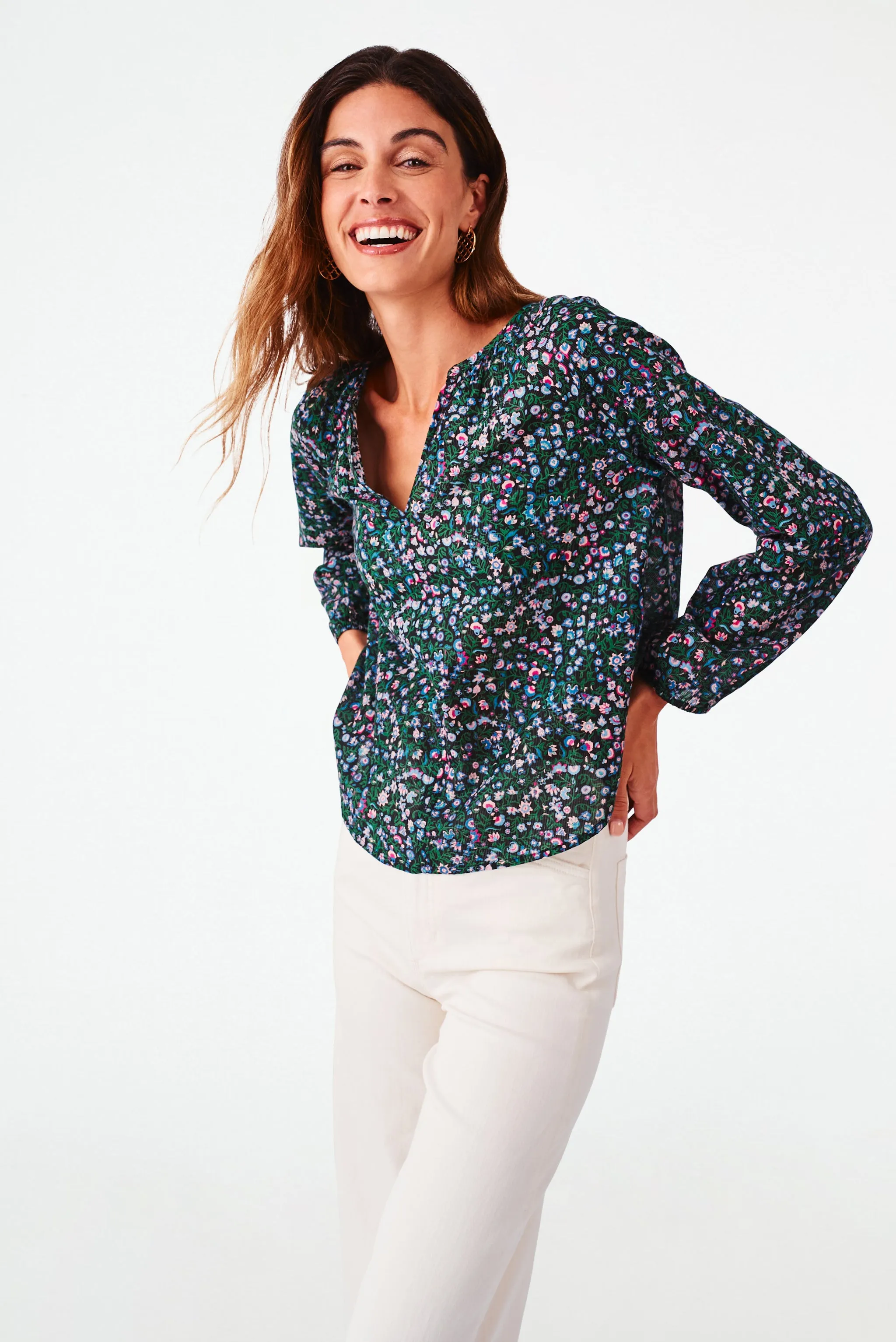 Moonflower Lucy Top sold by Roller Rabbit product image thumbnail 4