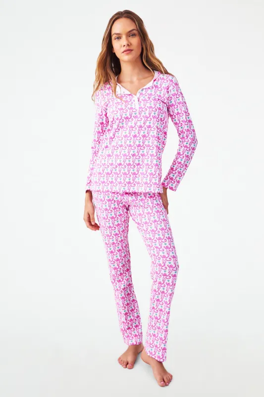 Lovely Monkey Pajamas sold by Roller Rabbit