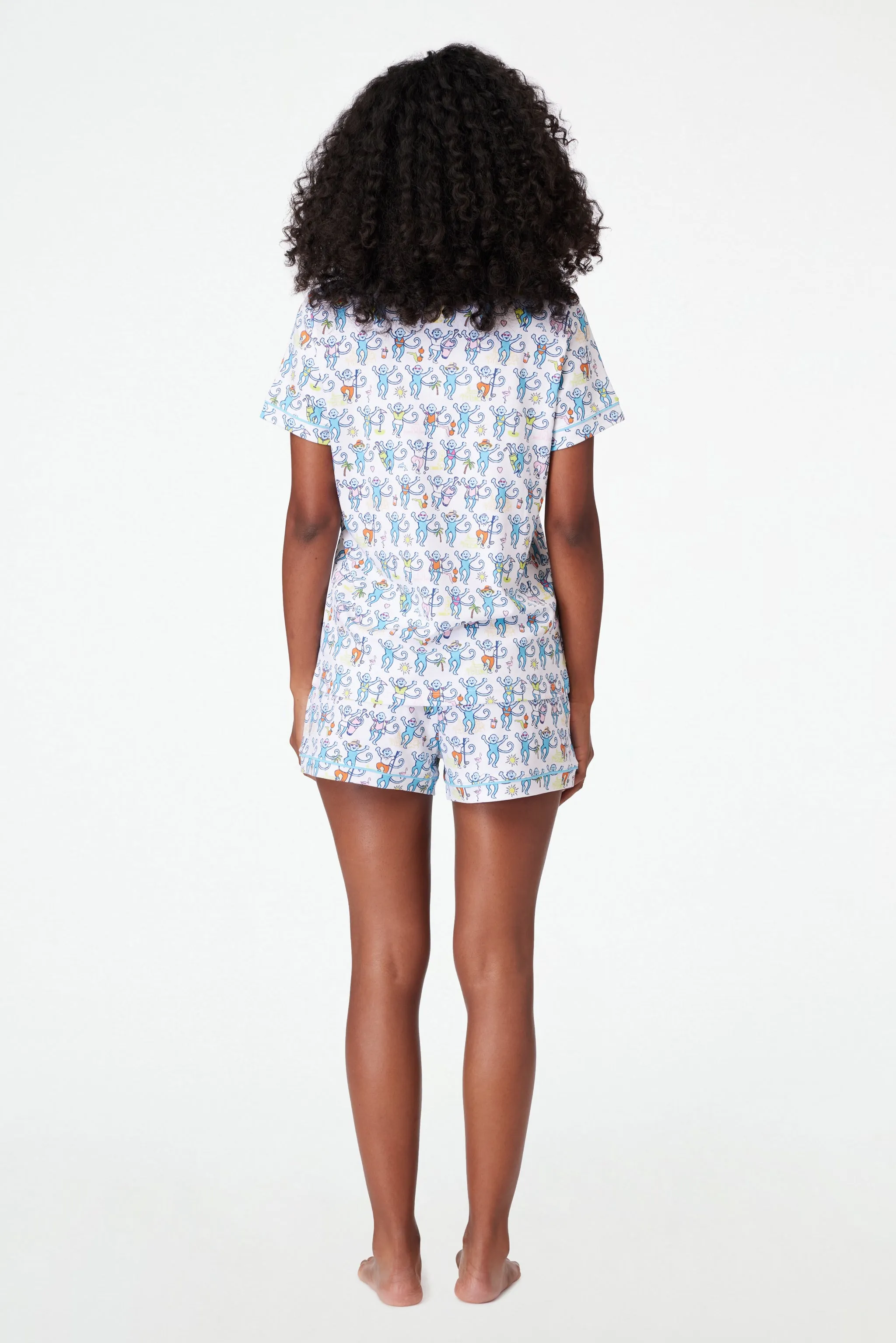 Palm Beach Monkey Polo Pajamas sold by Roller Rabbit product image thumbnail 5