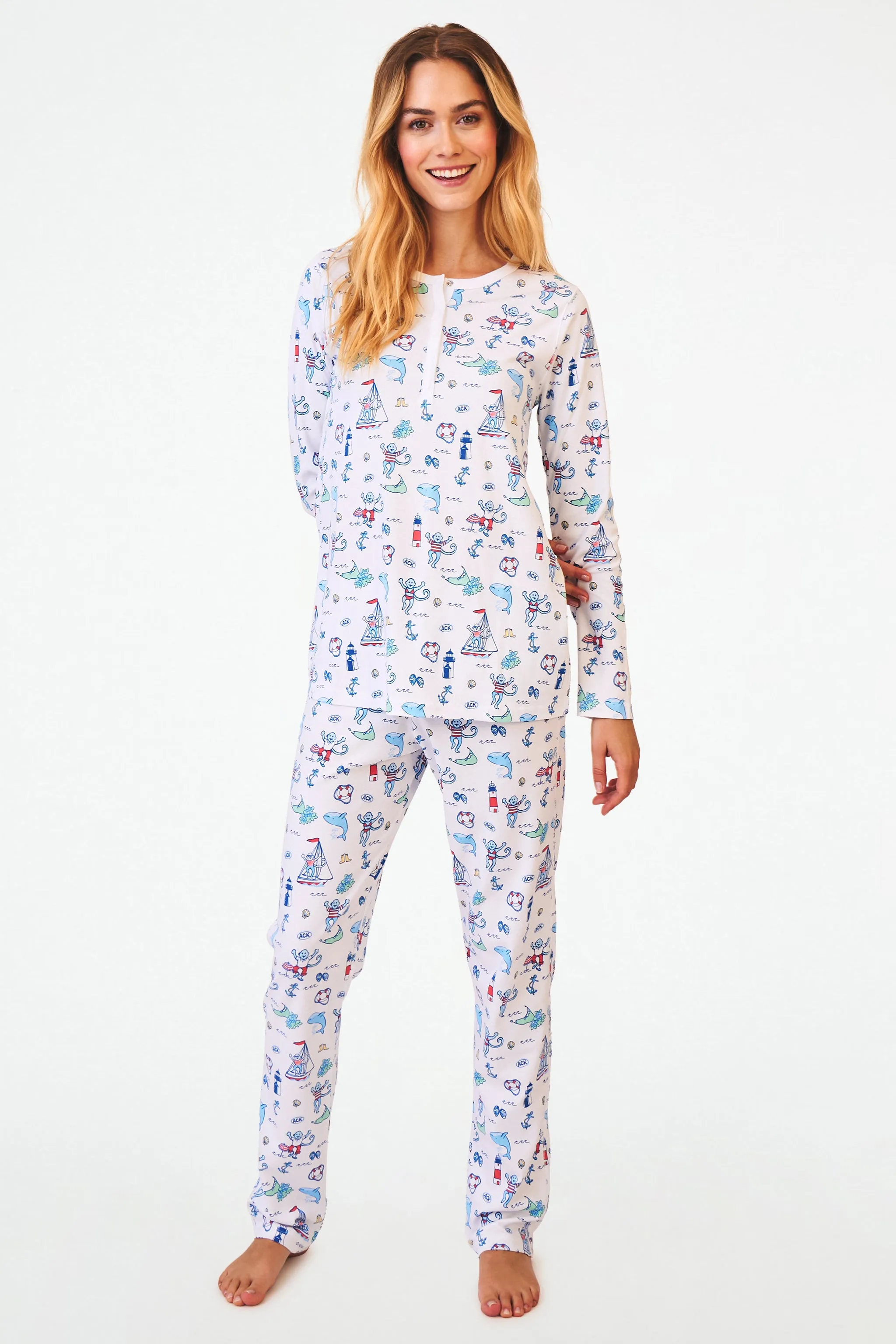 Nantucket Monkey Pajamas sold by Roller Rabbit