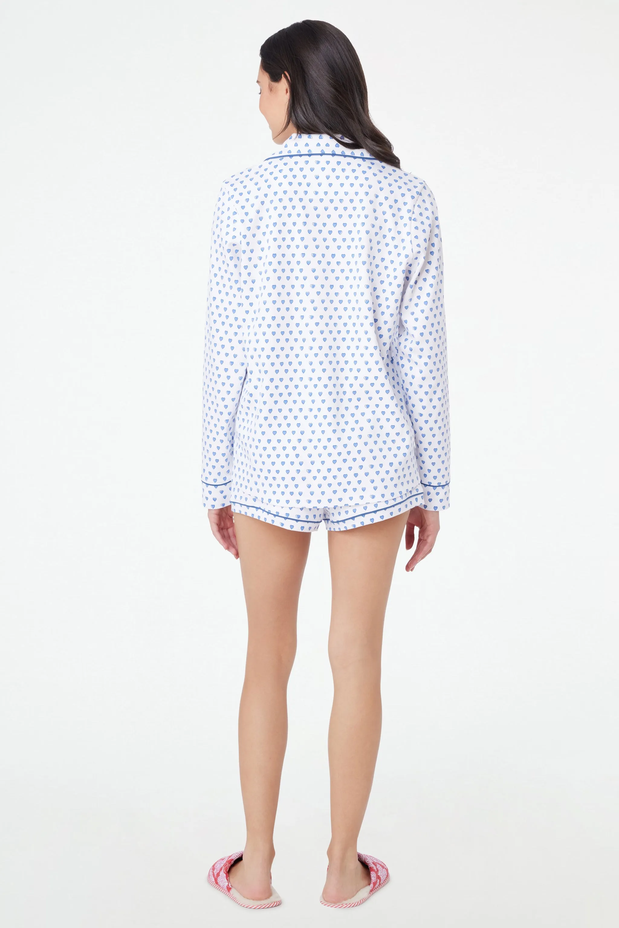 Hearts Paola Polo Pajamas sold by Roller Rabbit product image thumbnail 4