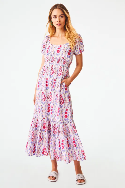 Trellis Floral Annika Dress sold by Roller Rabbit