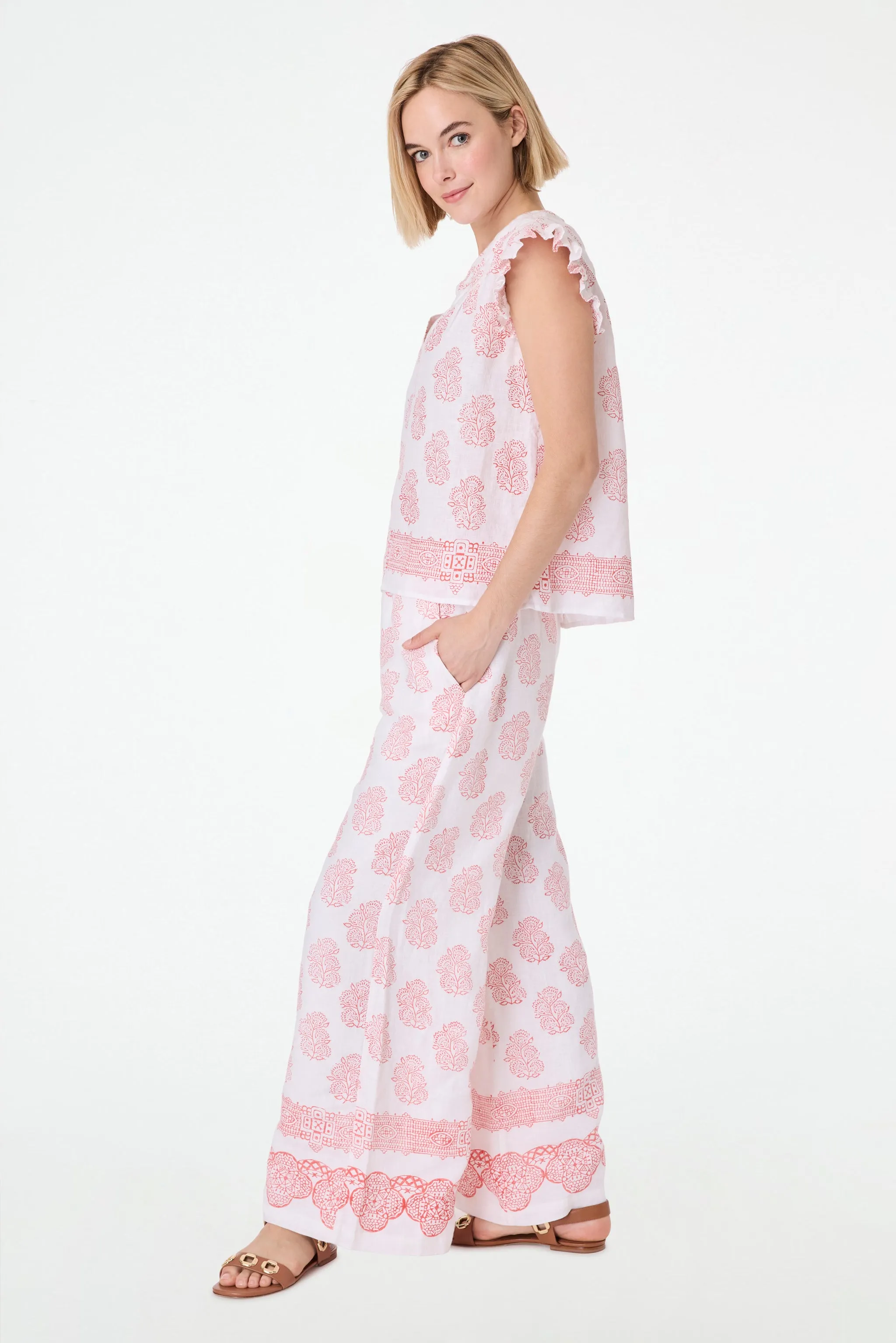 Paisley Block Emerson Top sold by Roller Rabbit product image thumbnail 4