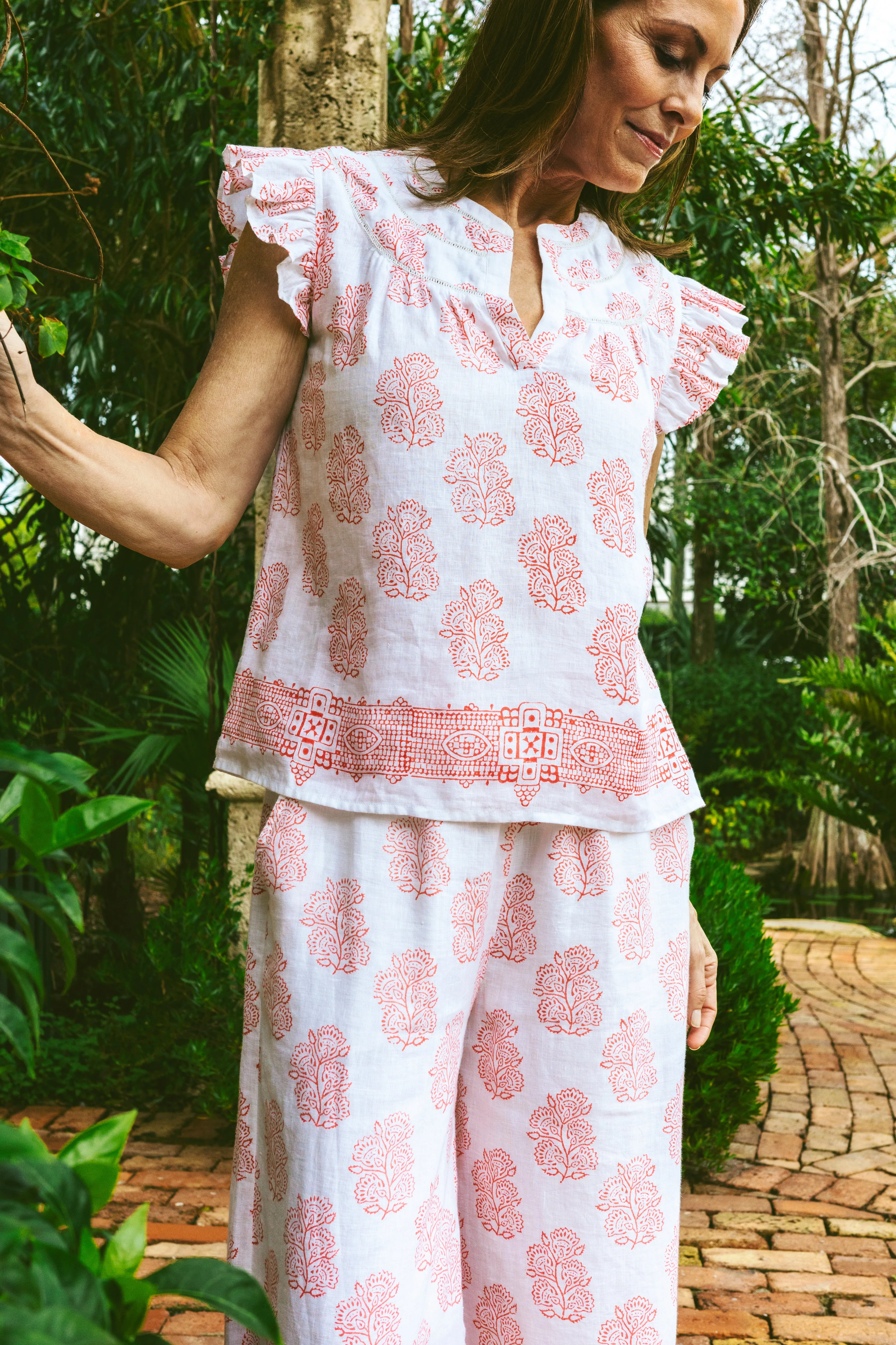 Paisley Block Emerson Top sold by Roller Rabbit product image thumbnail 2