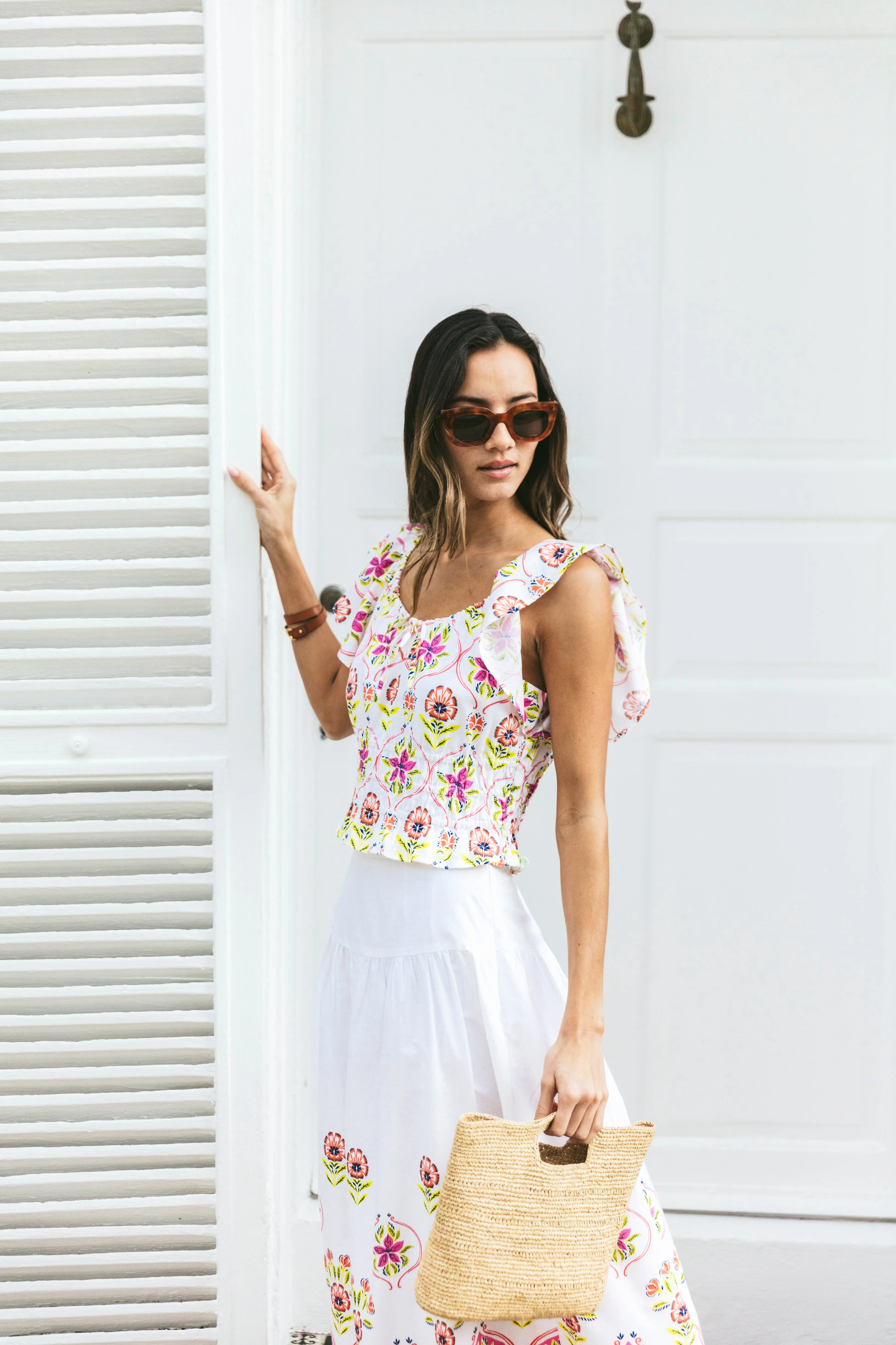 Fontana Floral Reese Top sold by Roller Rabbit product image thumbnail 2