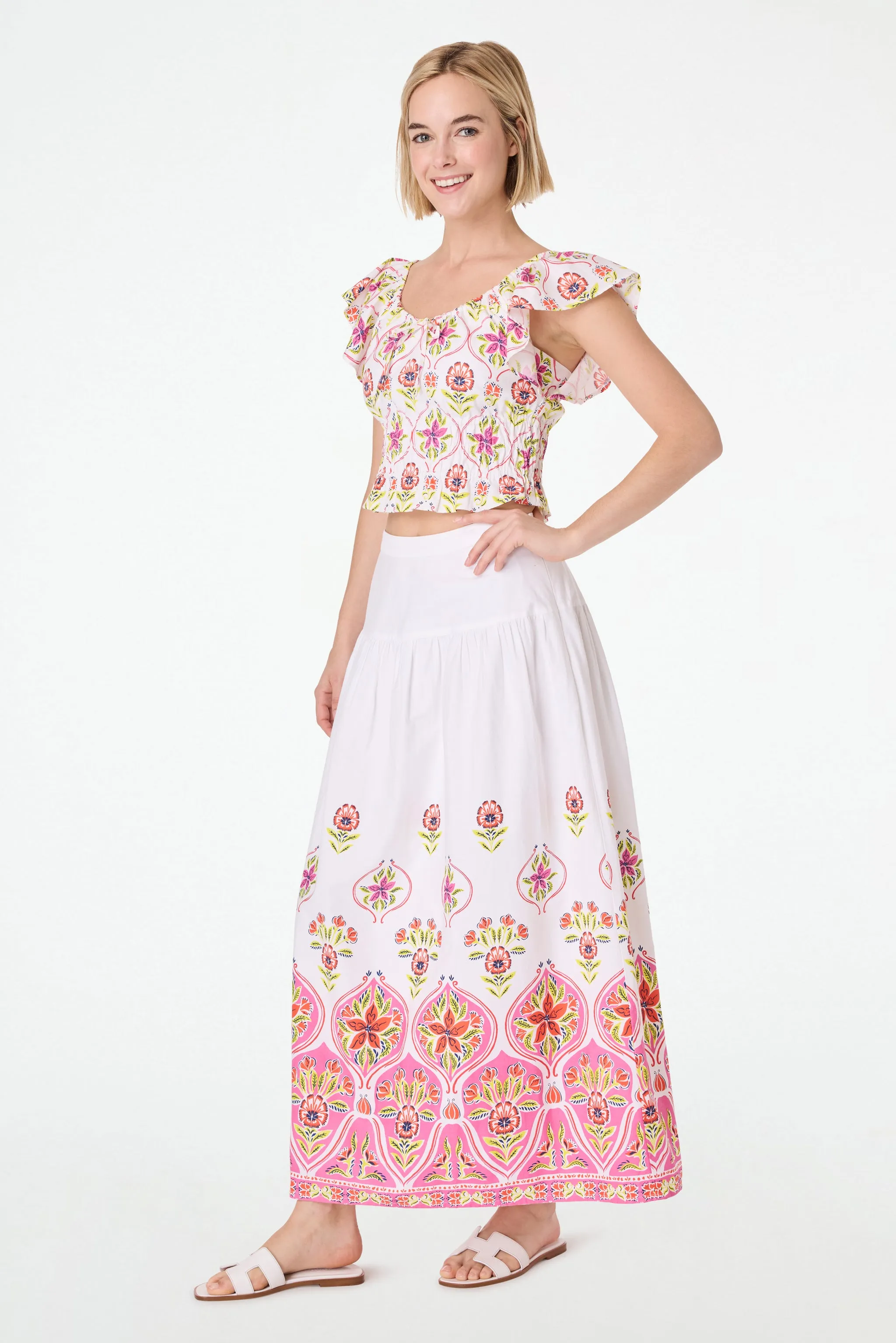 Fontana Floral Reese Top sold by Roller Rabbit product image thumbnail 5