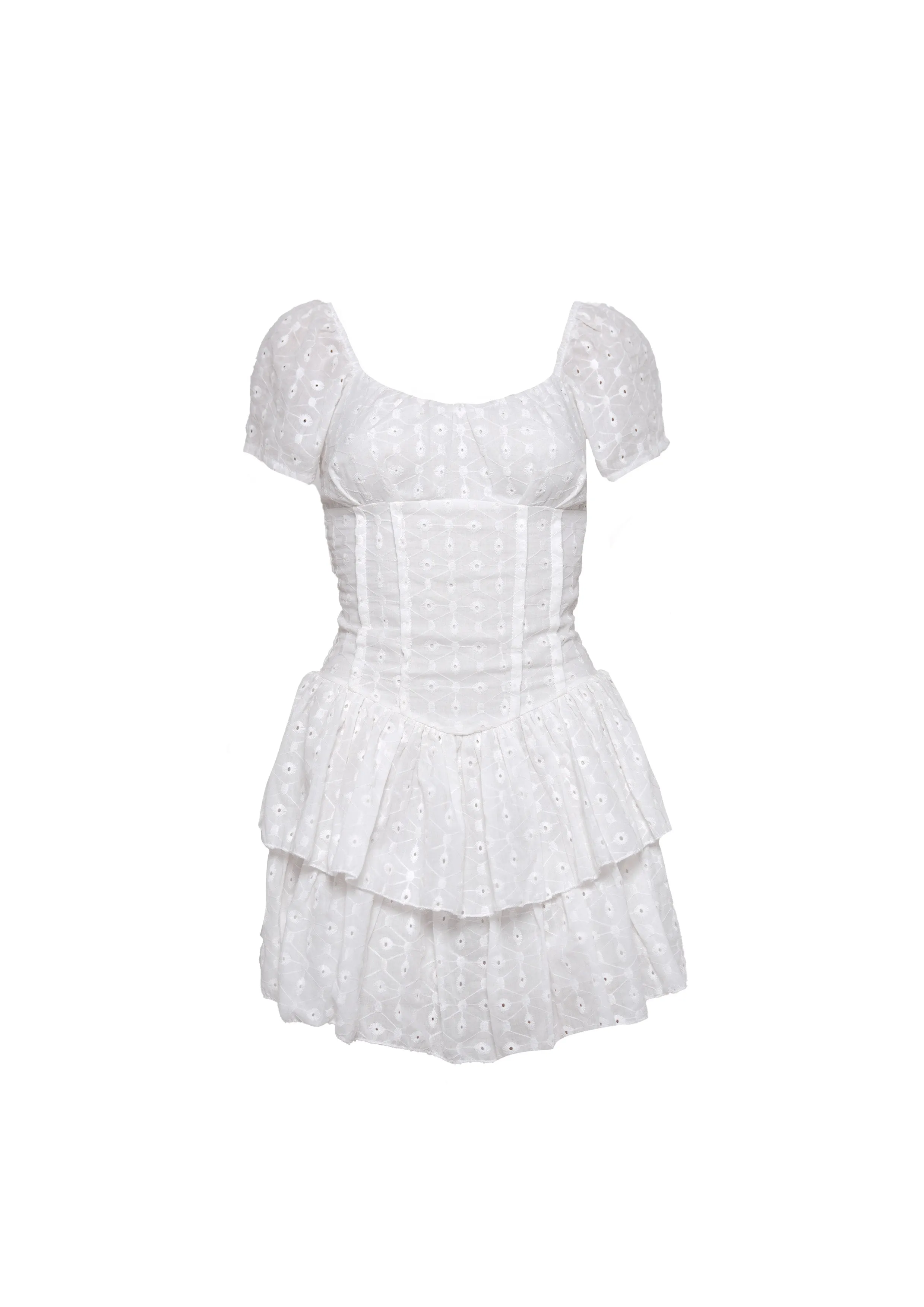 "Midsummer" dress white sold by Meet Me There product image thumbnail 4