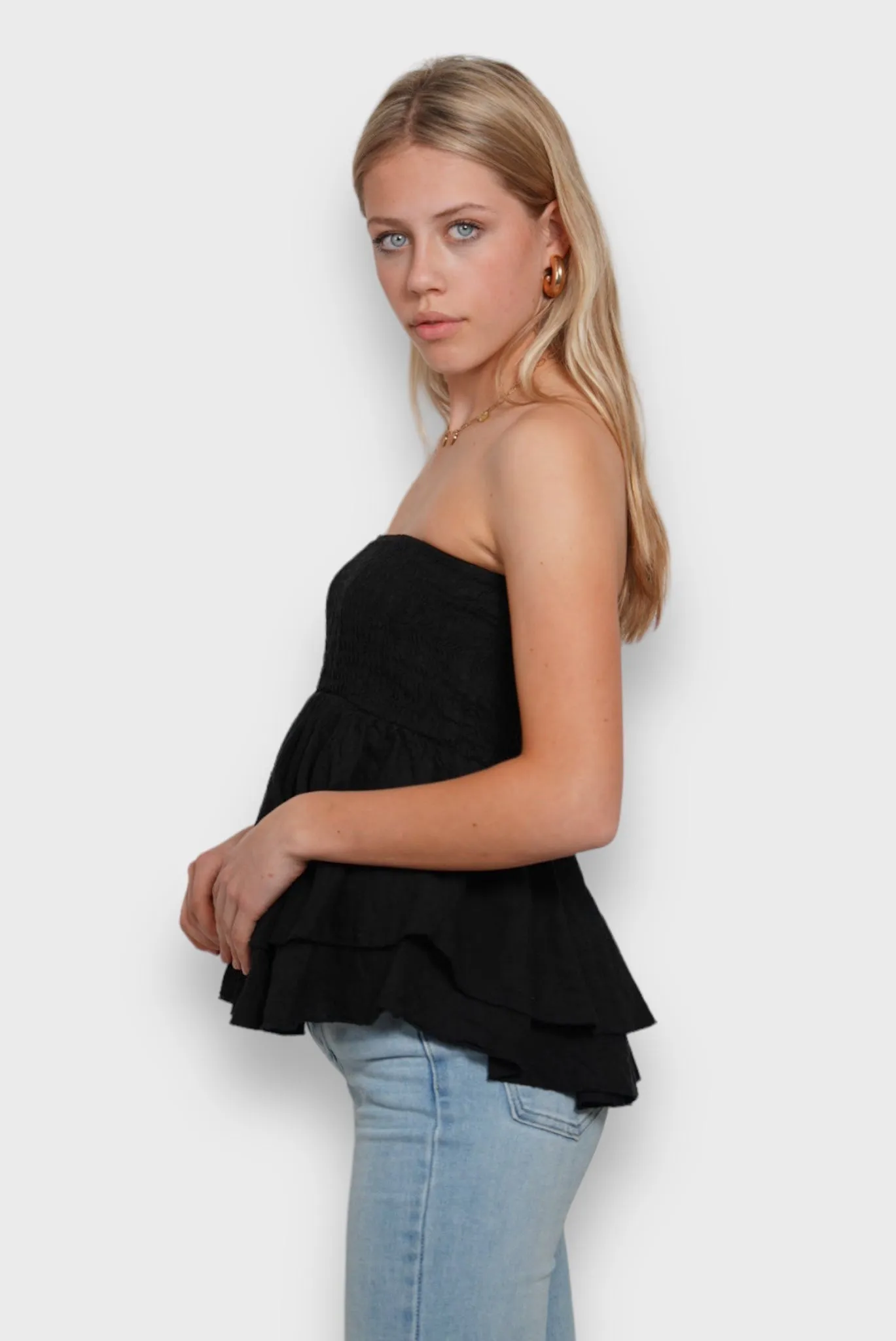"Eve" top black sold by Meet Me There product image thumbnail 3