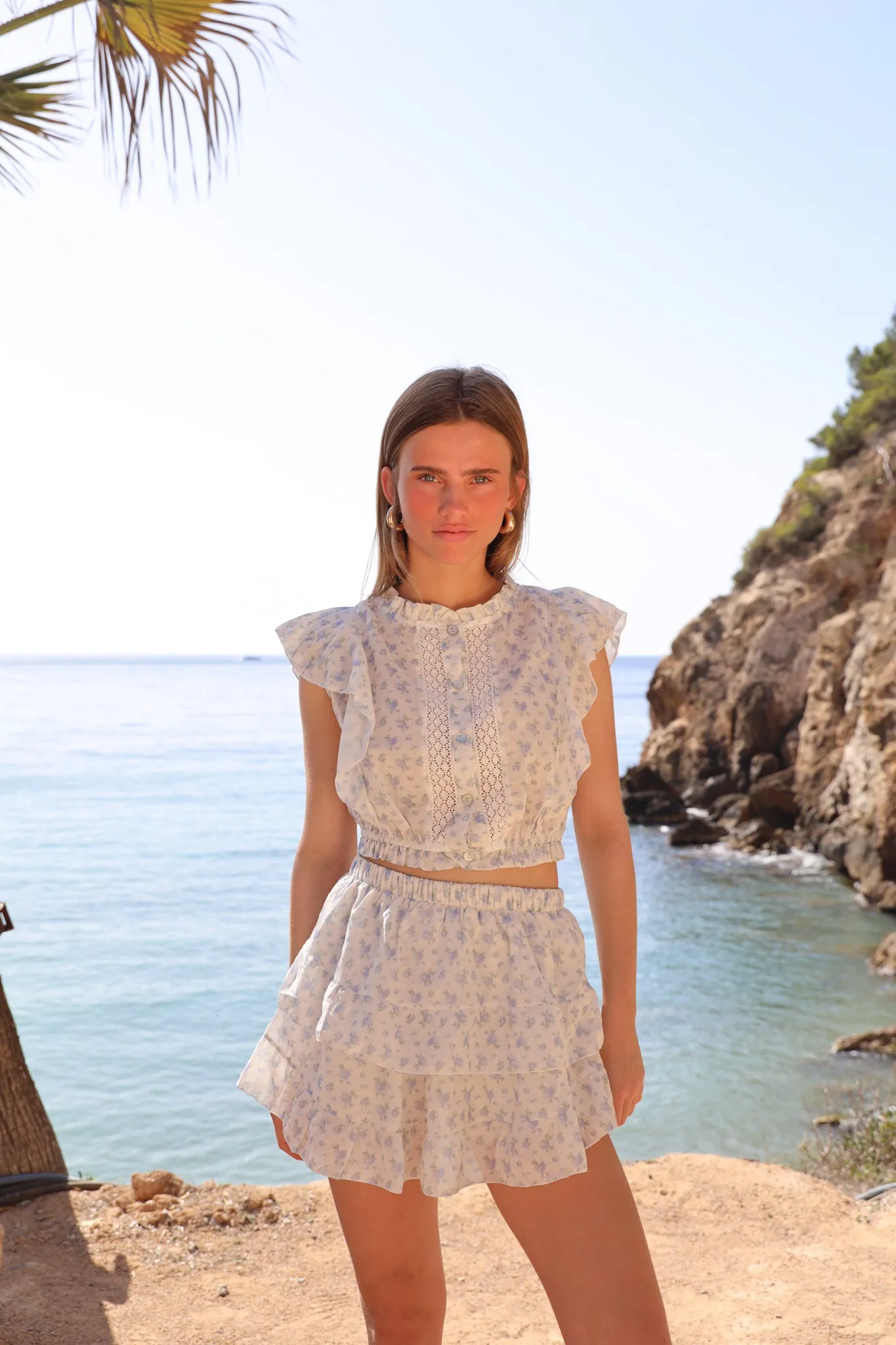 "St tropez" skirt sold by Meet Me There product image thumbnail 3