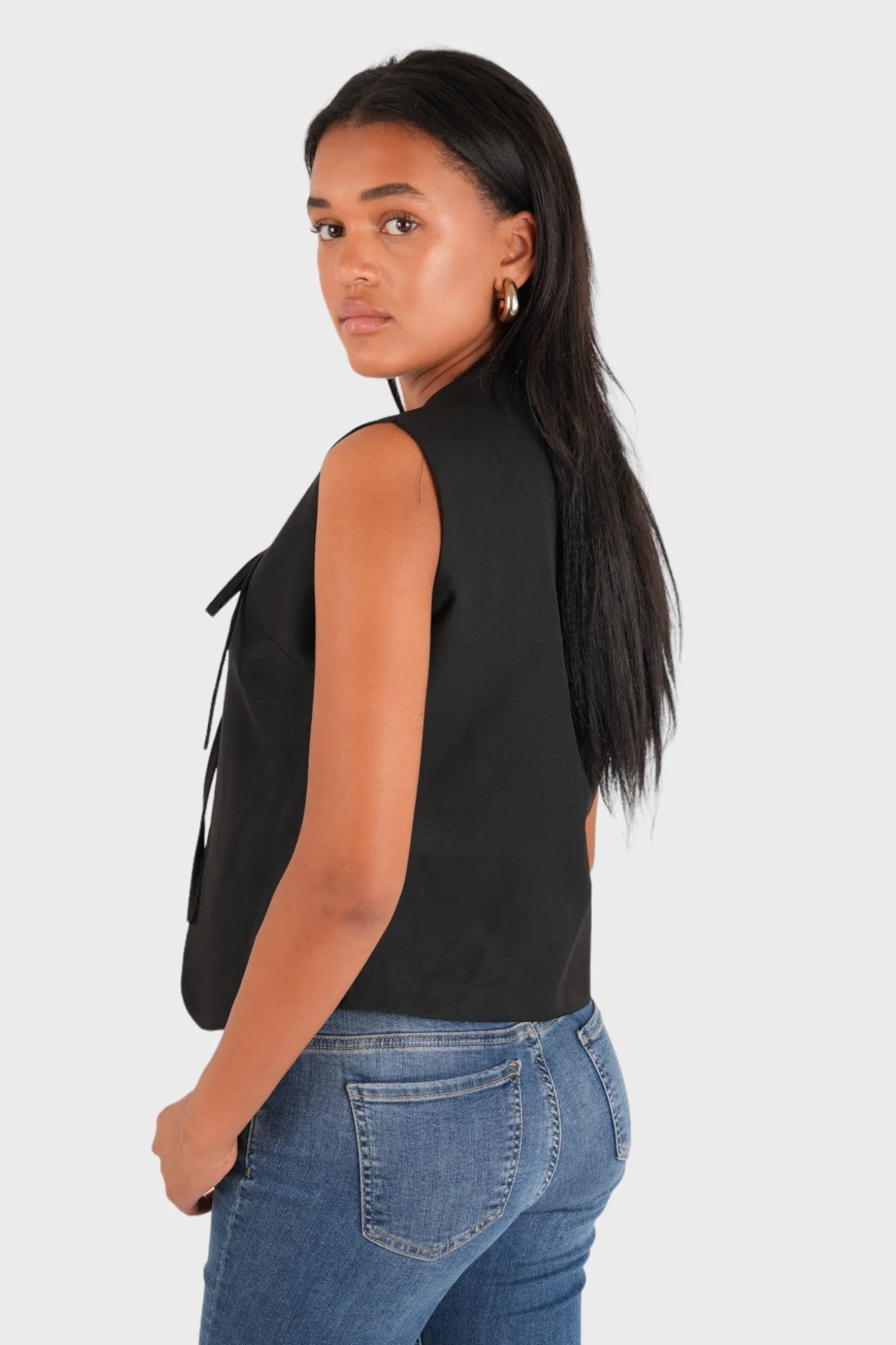 "Elle" top black sold by Meet Me There product image thumbnail 2