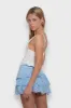 "Cancun" skirt sky blue sold by Meet Me There