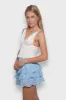 "Cancun" skirt sky blue sold by Meet Me There