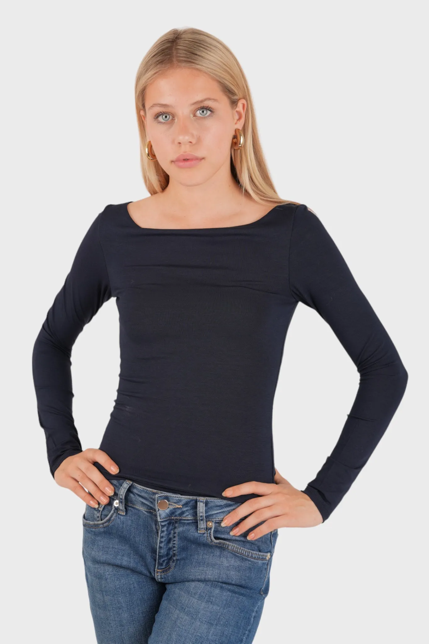 "Joy" top navy sold by Meet Me There product image thumbnail 2