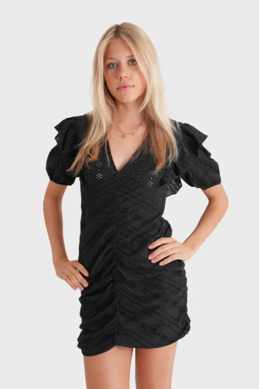 "Spring" dress black sold by Meet Me There