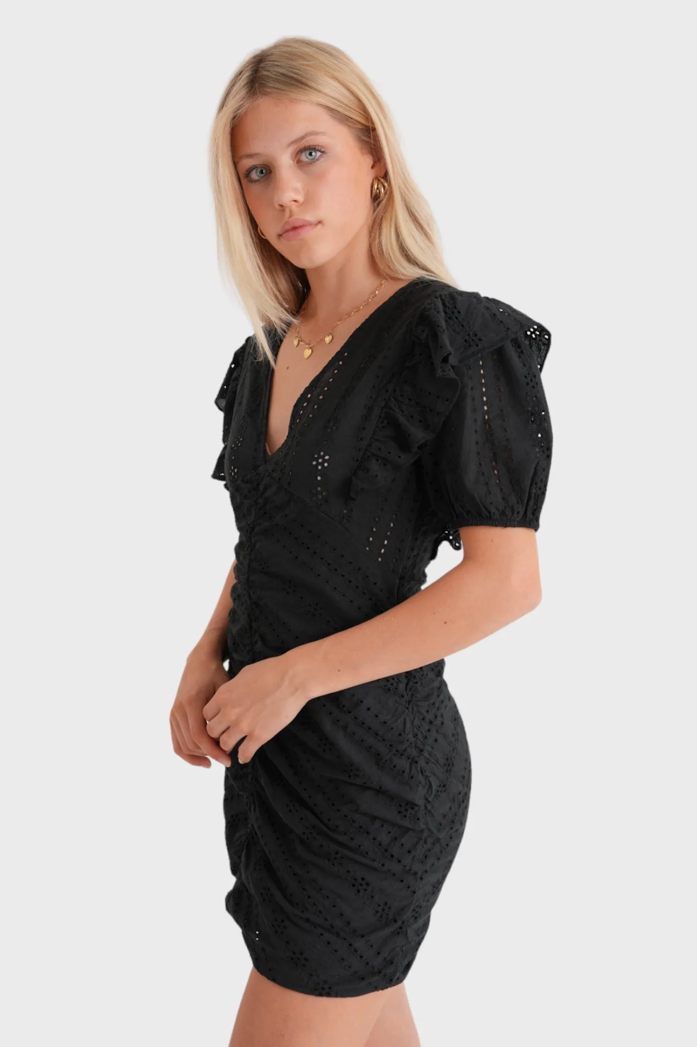 "Spring" dress black sold by Meet Me There product image thumbnail 3