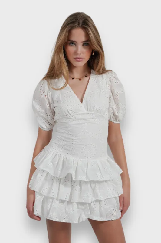 "Blossom" dress white sold by Meet Me There