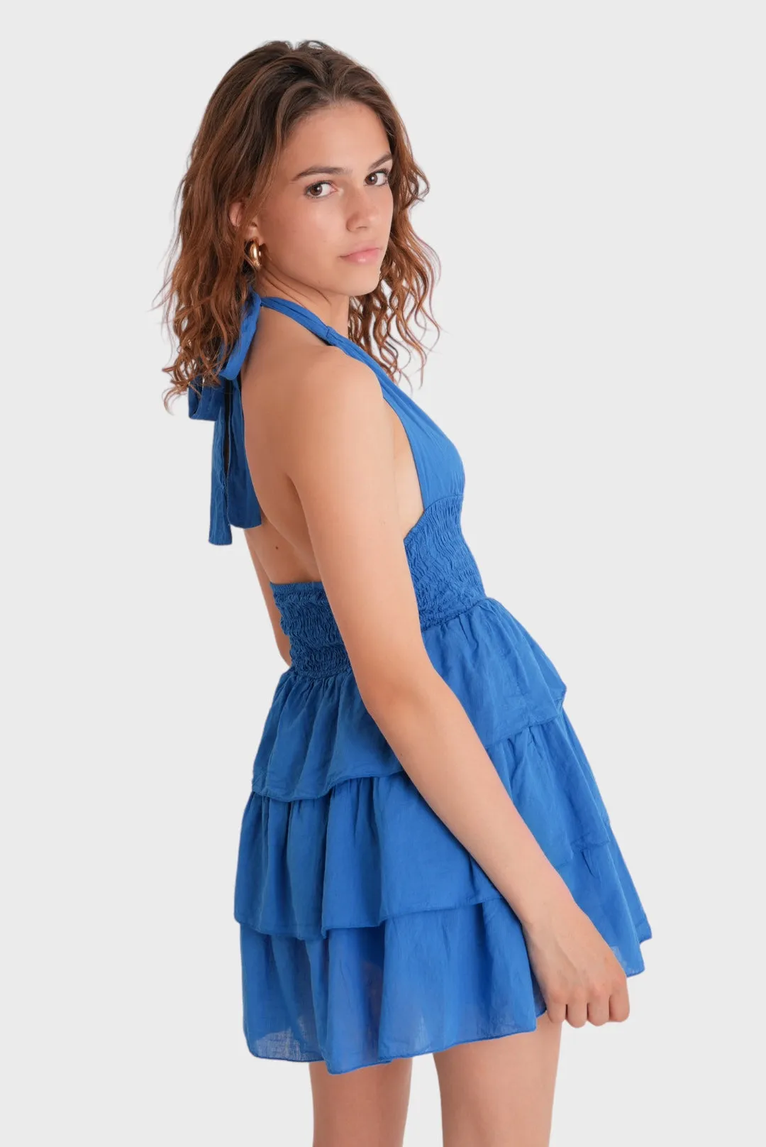 "Sofia" dress blue sold by Meet Me There product image thumbnail 2