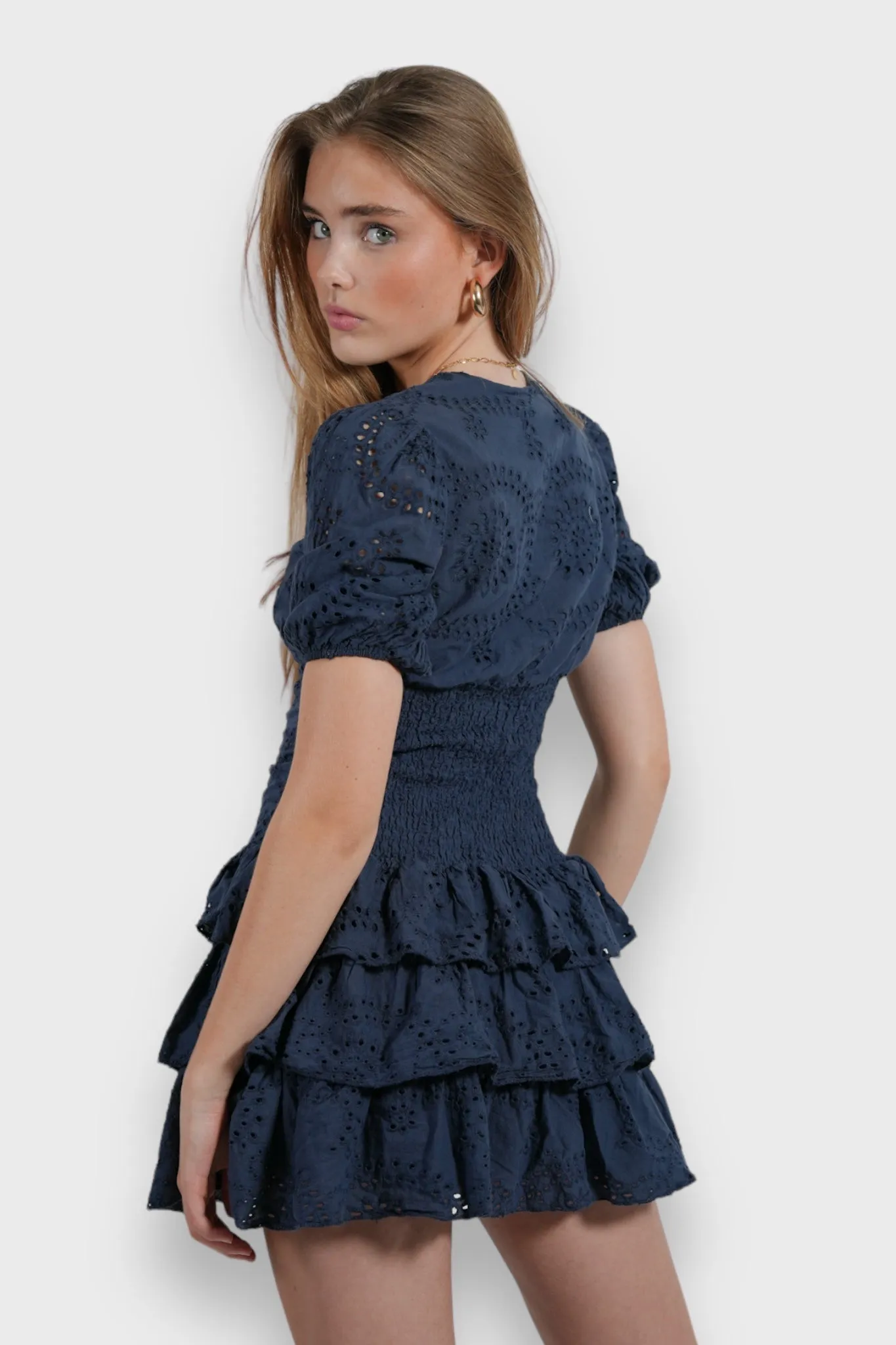 "Blossom" dress navy sold by Meet Me There product image thumbnail 3