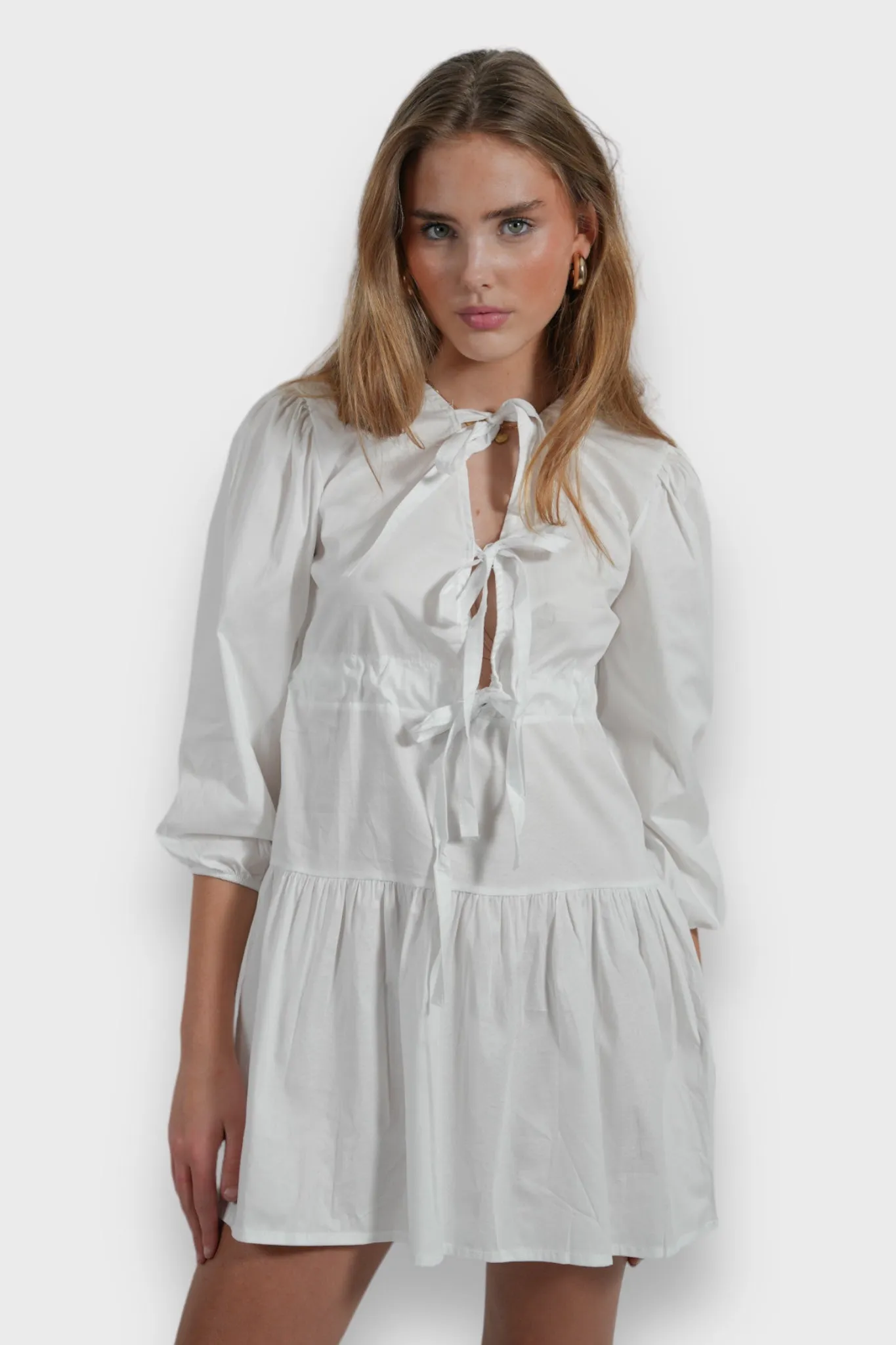 "Halo" dress white sold by Meet Me There product image thumbnail 3