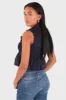 "Blue dot" top sold by Meet Me There