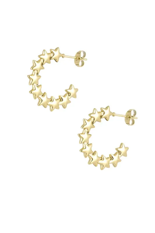 "Starry night" earrings sold by Meet Me There