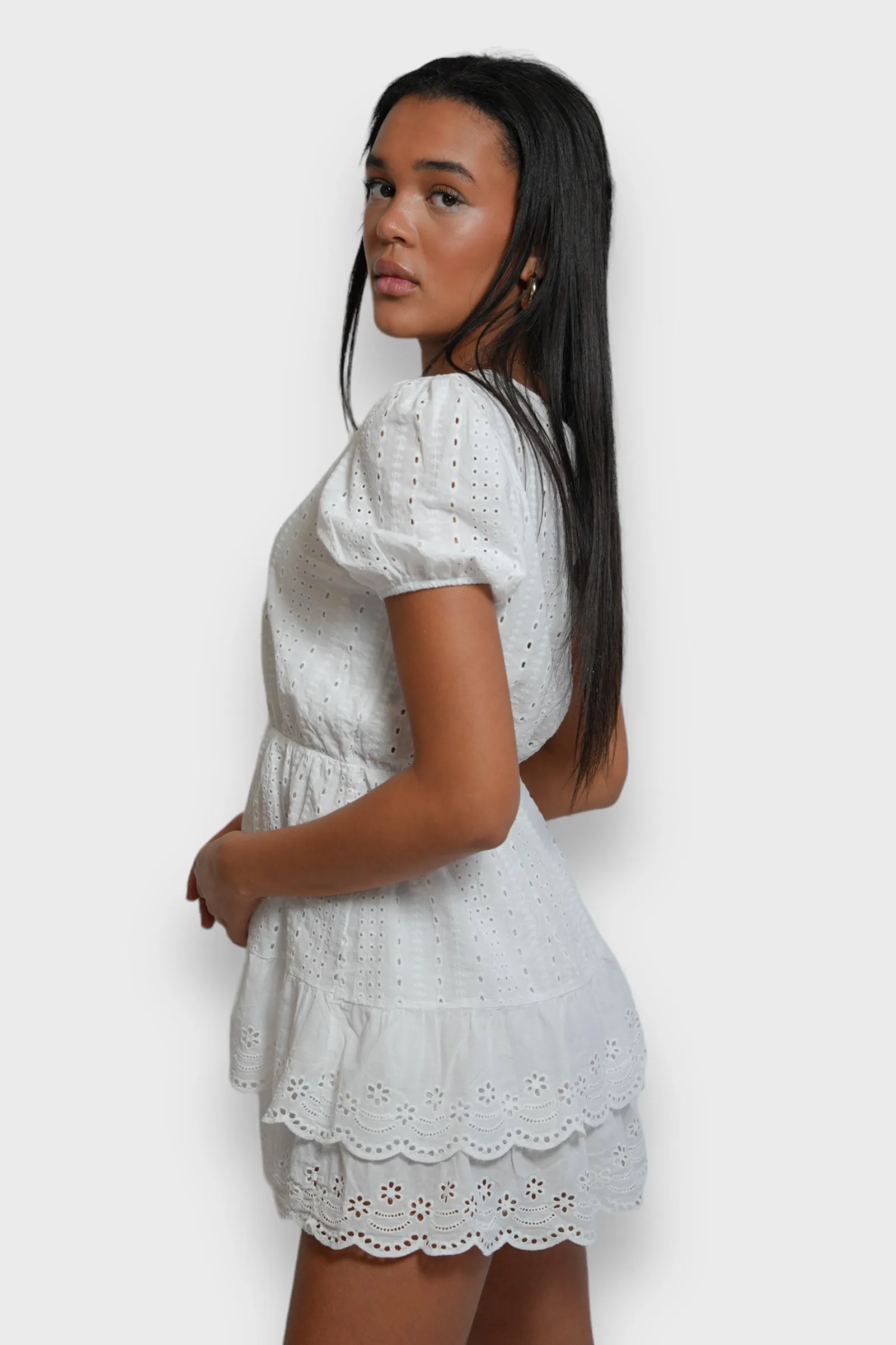 "Monaco" dress white sold by Meet Me There product image thumbnail 2