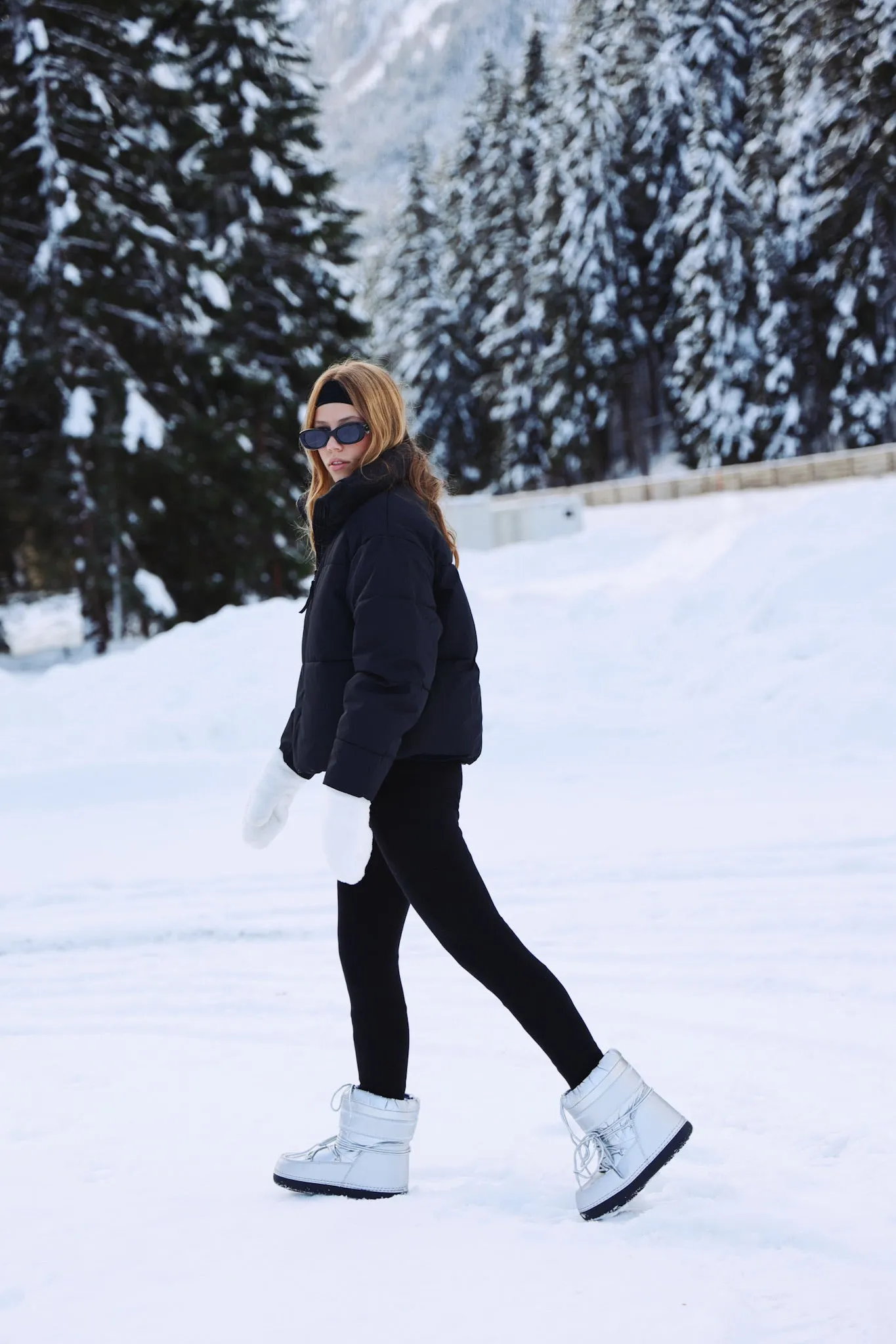 “Puffer” jacket black sold by Meet Me There